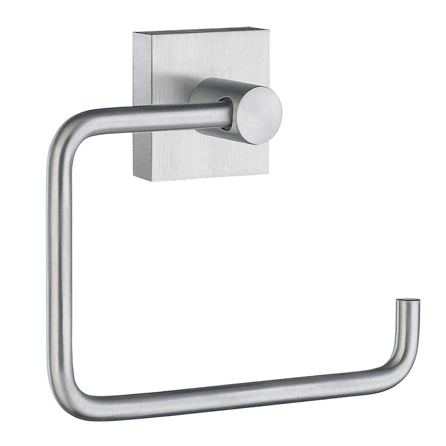 Rackhams Brushed Chrome Toilet Roll Holder