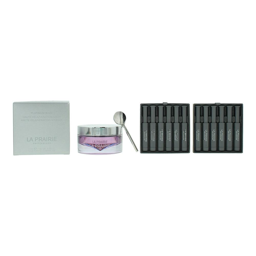 La Prairie Platinum Rare Haute-Rejuvenation 2 Piece Gift Set: Overnight Mask 20Ml - Serum 12 X 0.7Ml