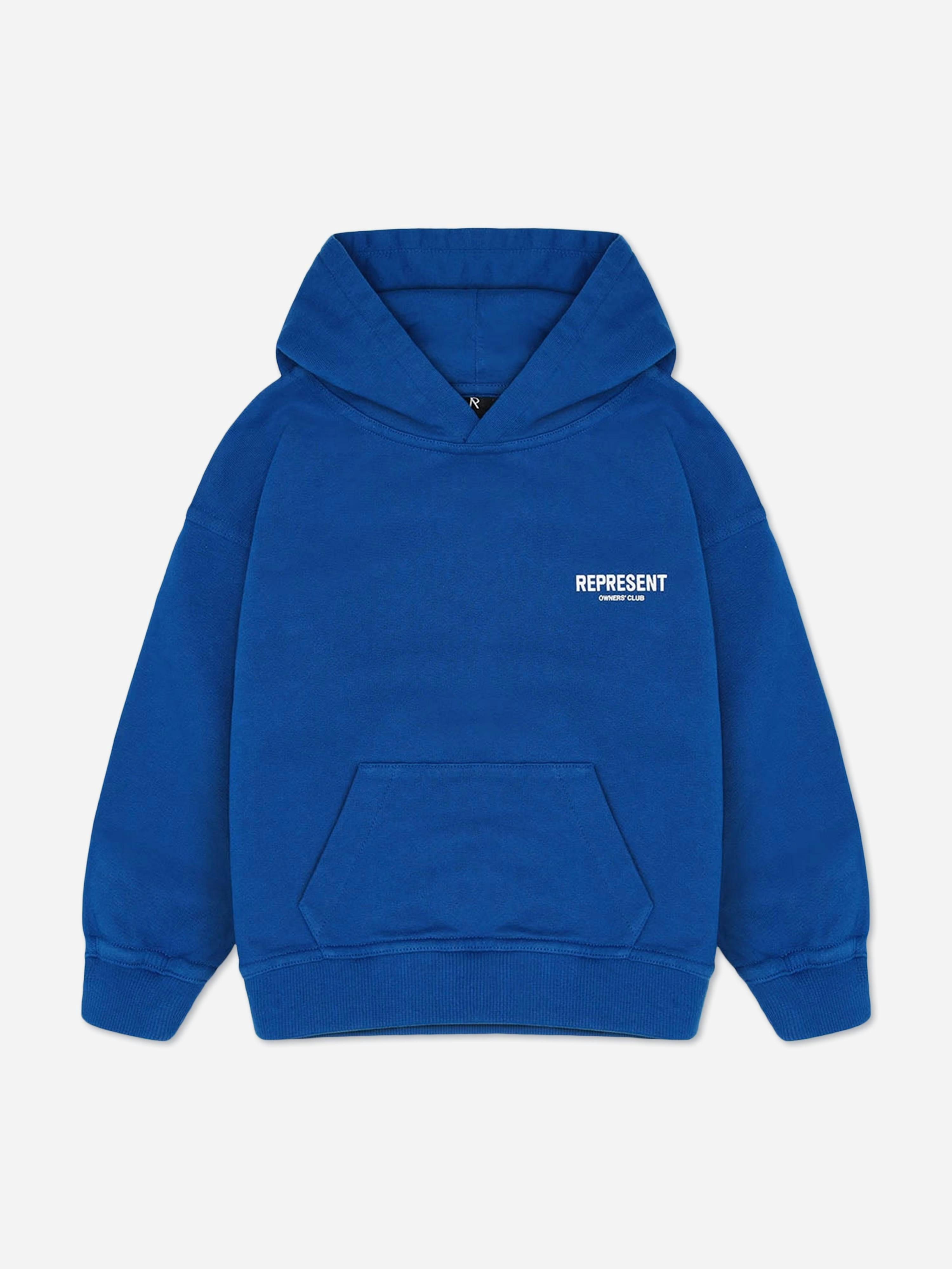 Represent Blue Kids Mini Owners Club Hoodie In - 3 - 4 Yrs