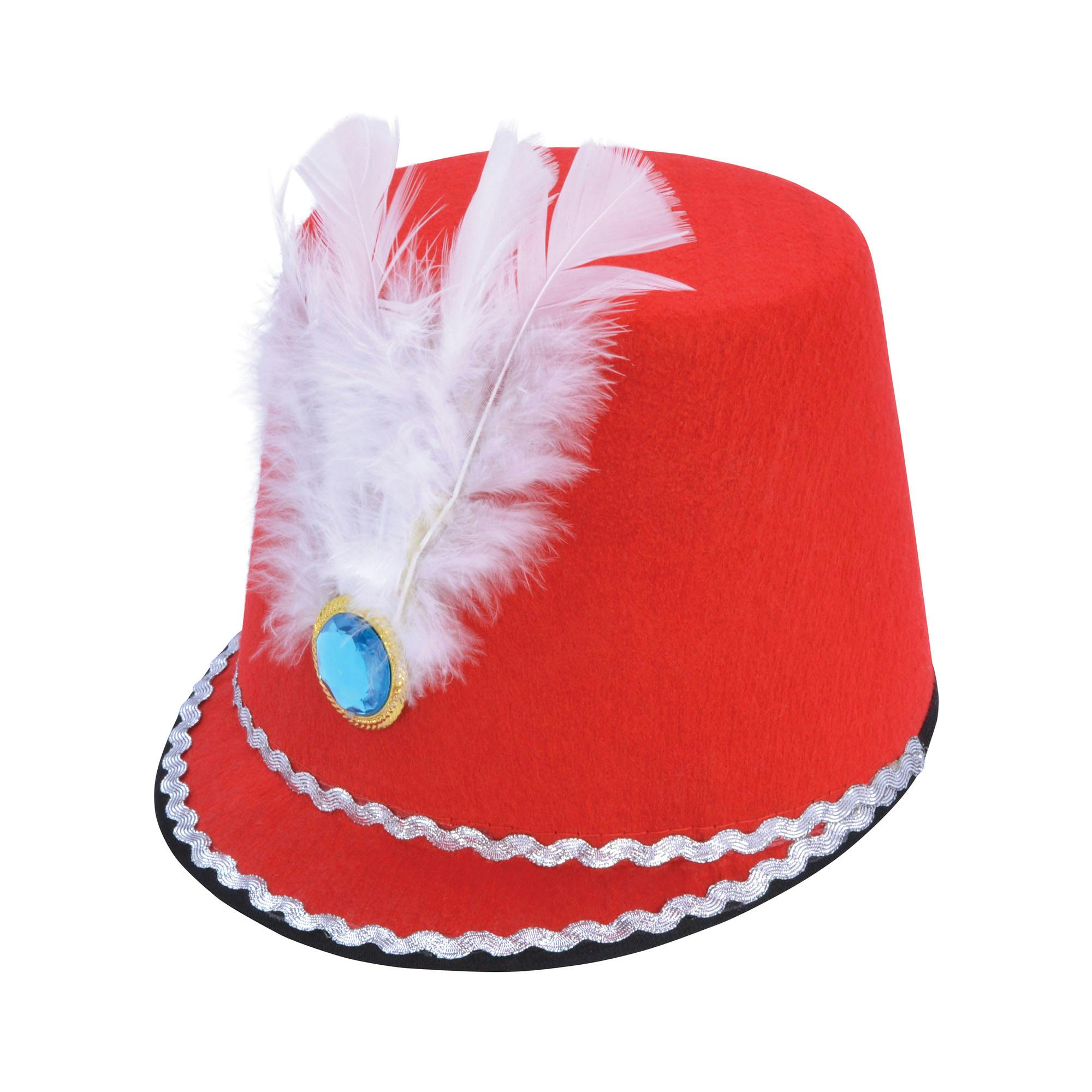Bristol Novelty Women's Red Marjorette Hat - One Size