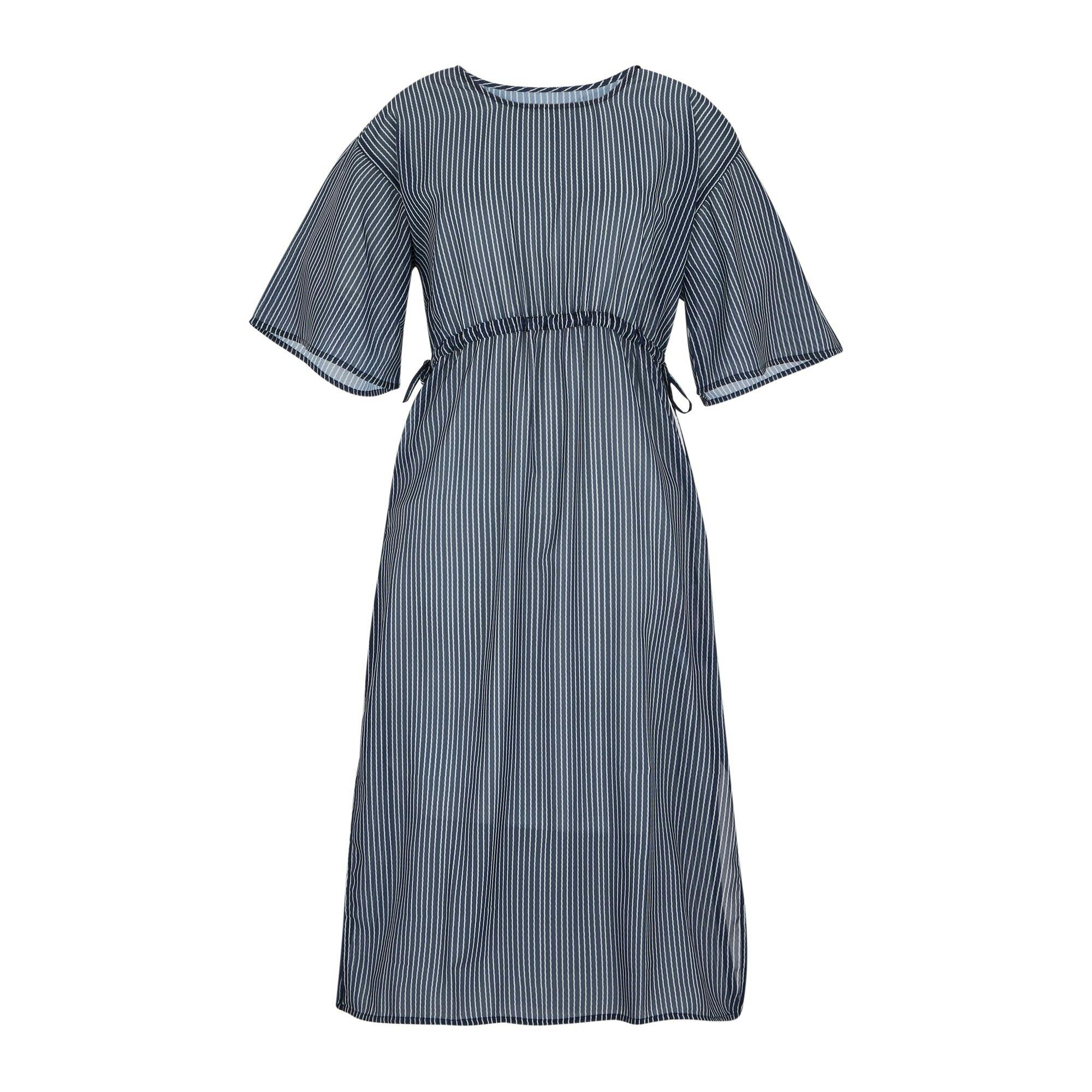 Regatta Women's Wavy Striped Kaftan Cover-Up, Navy Multi, Size 14 UK - Image 3