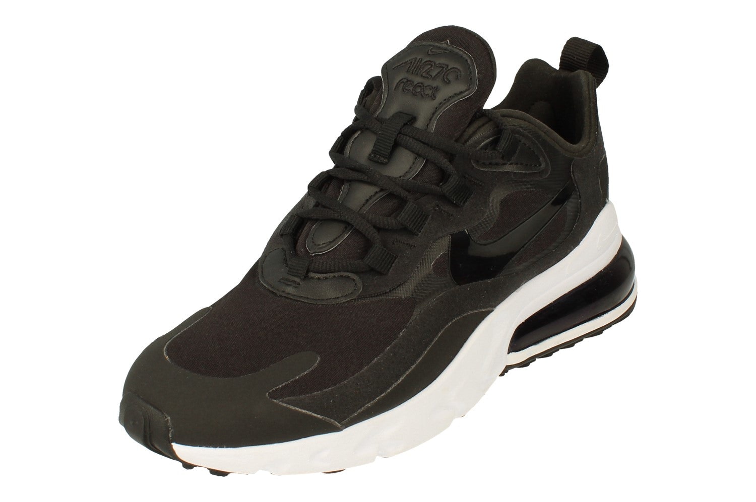 Nike Women's Black/White Air Max 270 React Cj0619 002 - Uk 4.5 | Us 7 | Eu 38