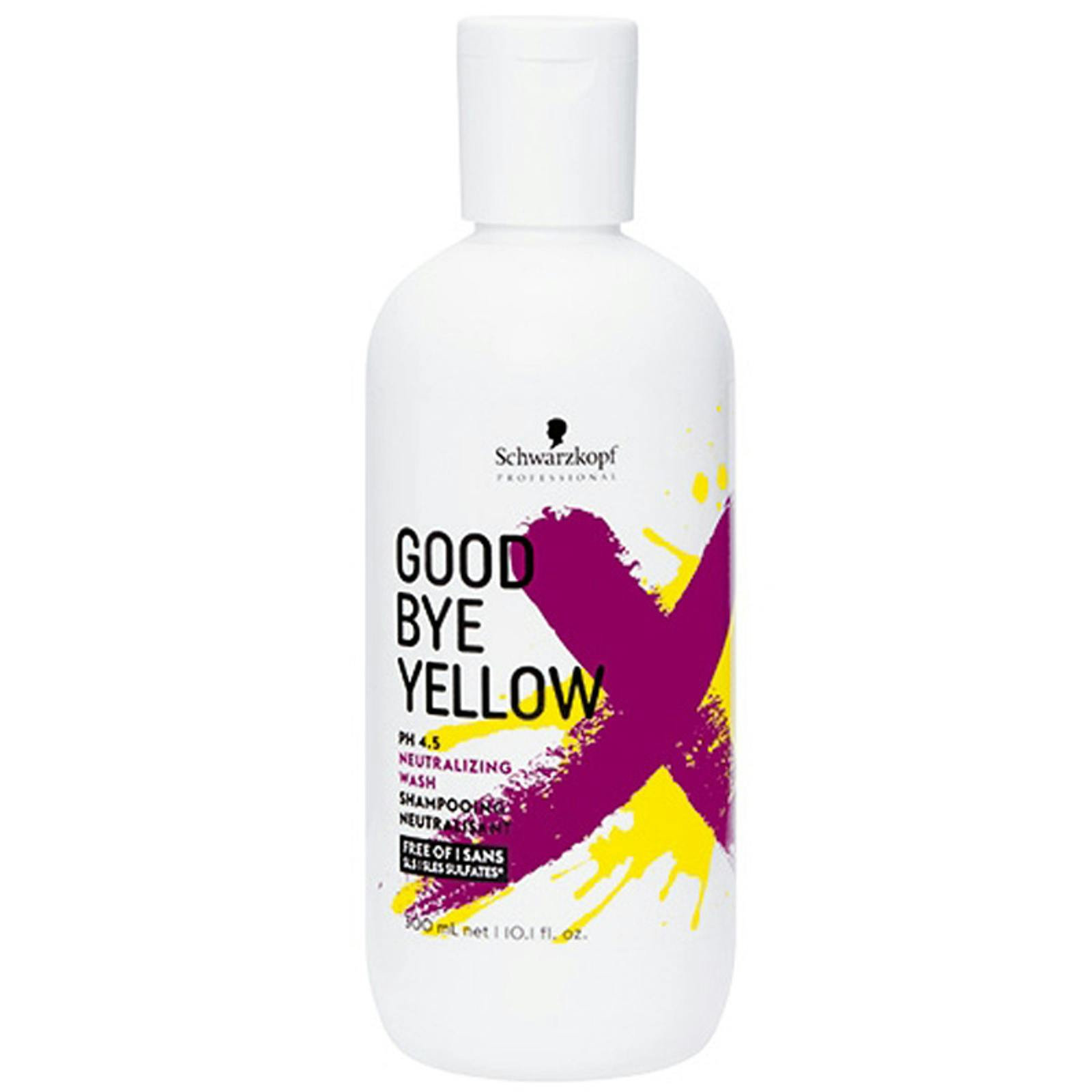 Schwarzkopf Yellow Goodbye Wash - 300 Ml