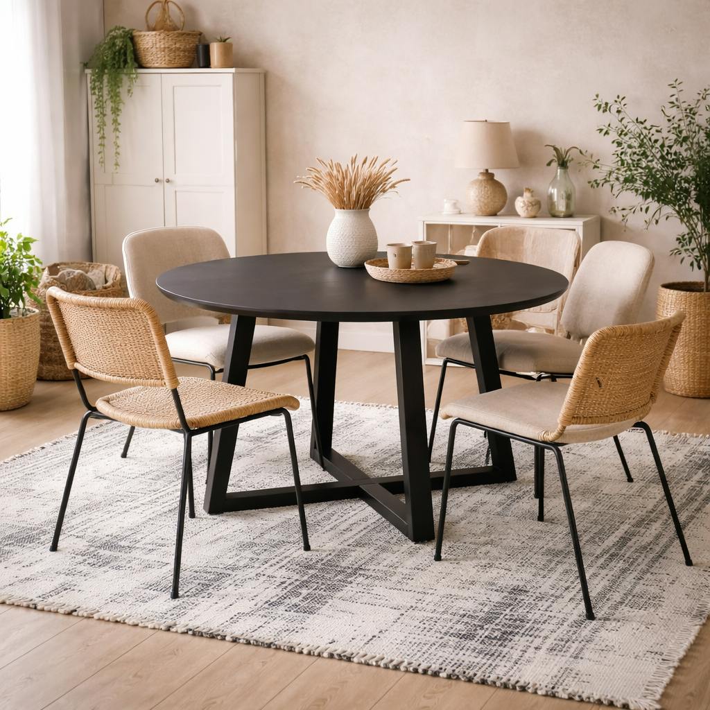 Rackhams Black Frida Dining Table
