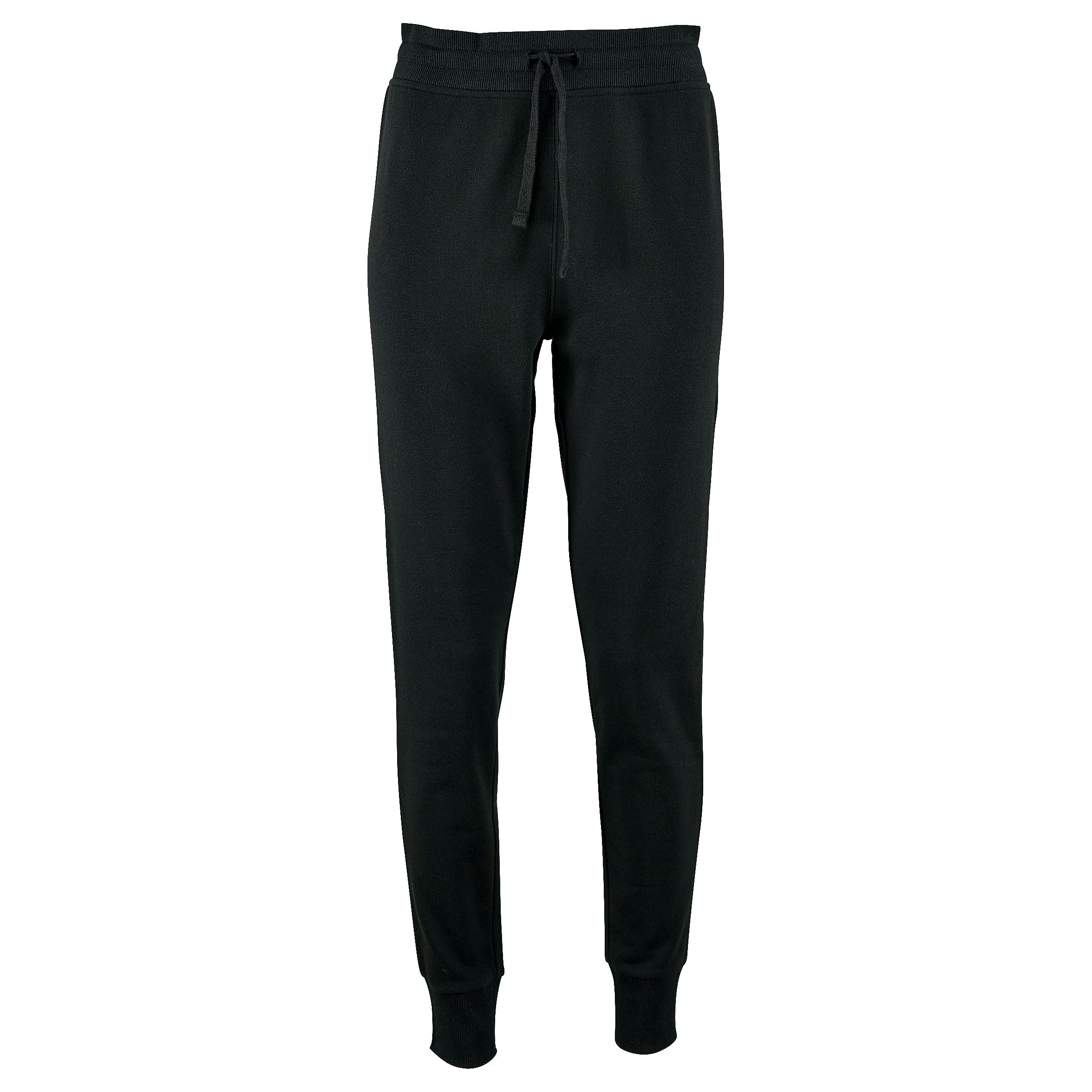 Sol's Women's Black Jake Slim Fit Jogging Bottoms In | Size: Small - Image 2