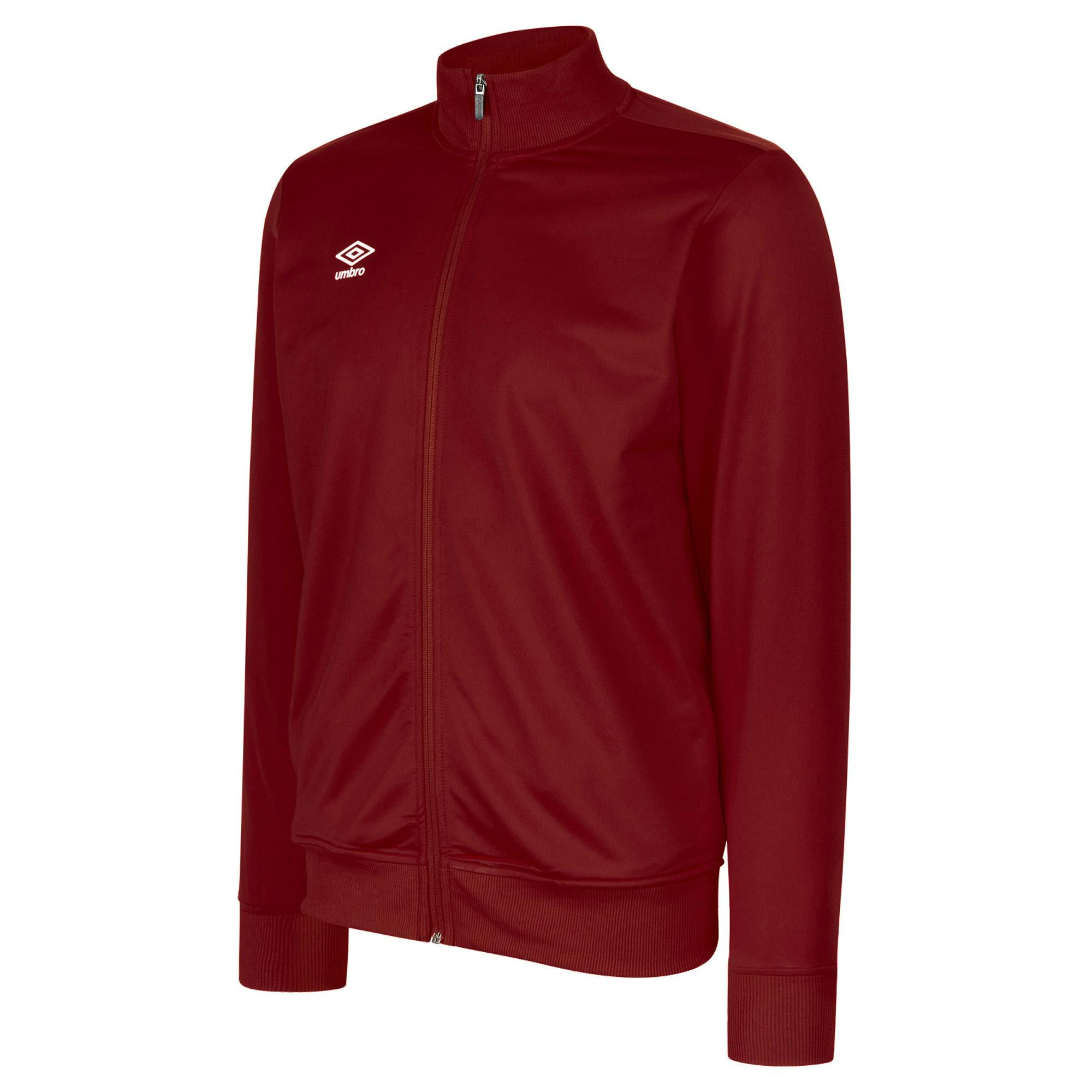 Umbro Childrens/Kids Club Essential Jacket - New Claret - 13 Years - New Claret - 100% Polyester