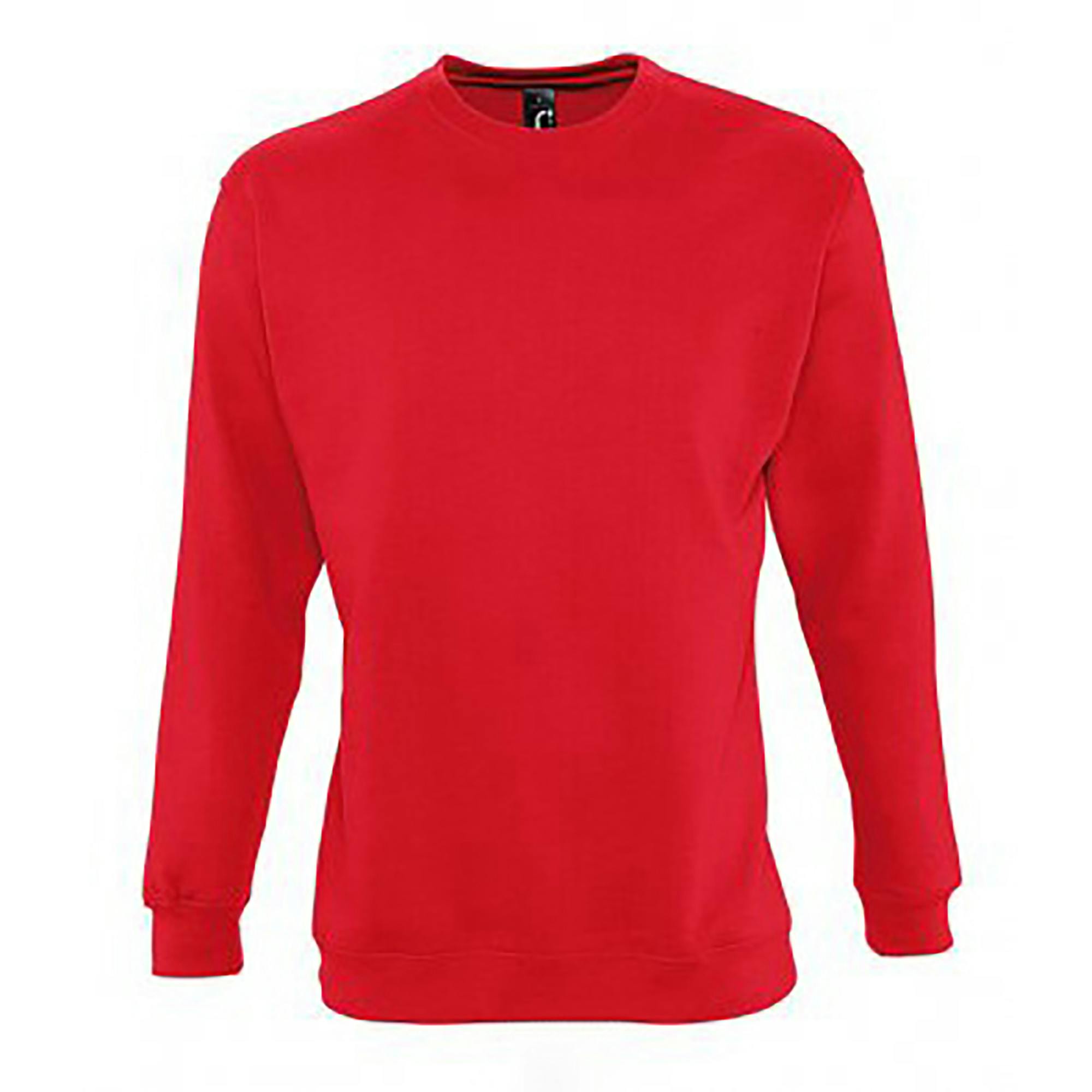 Sol's Men's Red Supreme Sweatshirt In | Size: Xs - Image 2