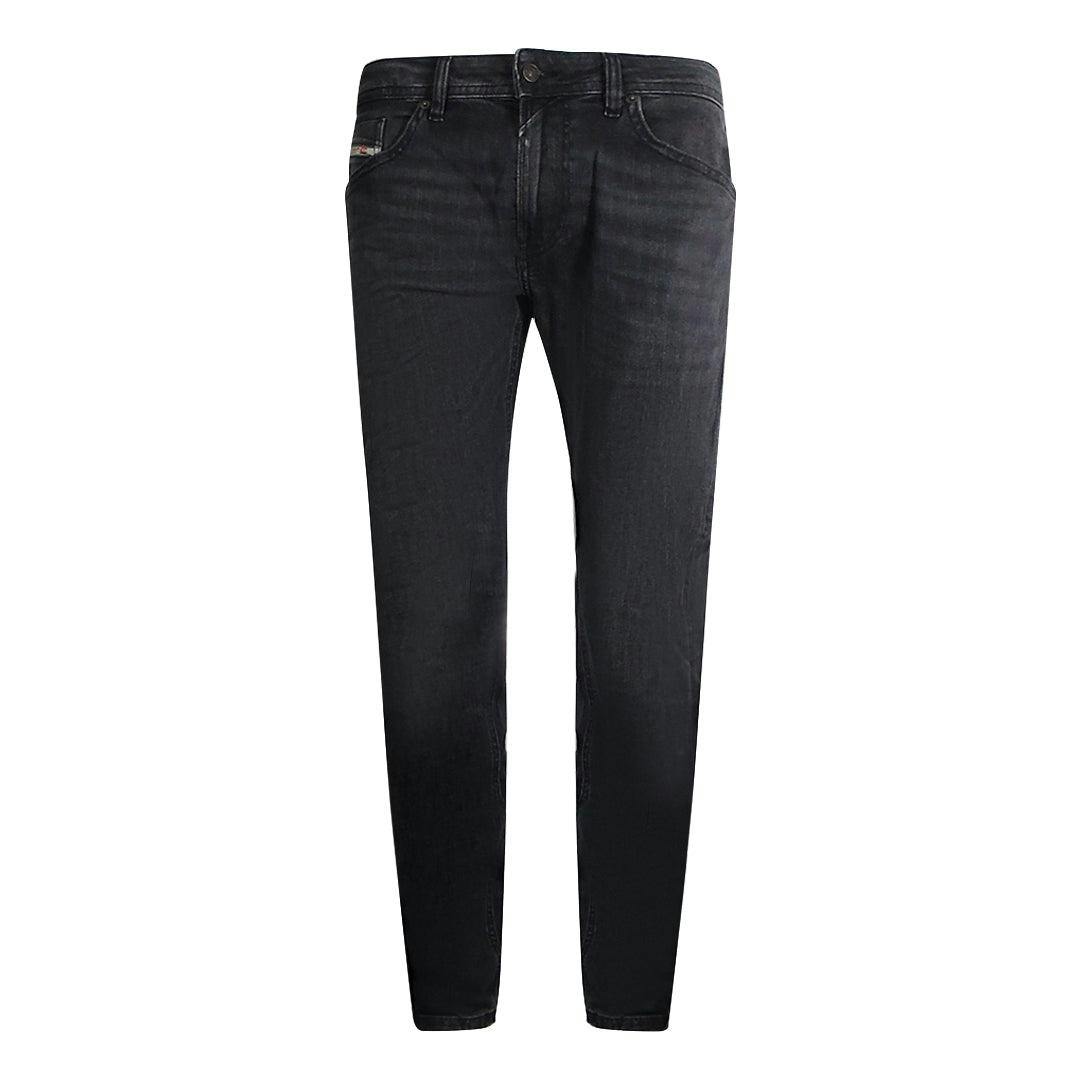 Diesel Men's Grey Tepphar-X Denim Jeans - 32R - 99% Cotton/1% Elastane