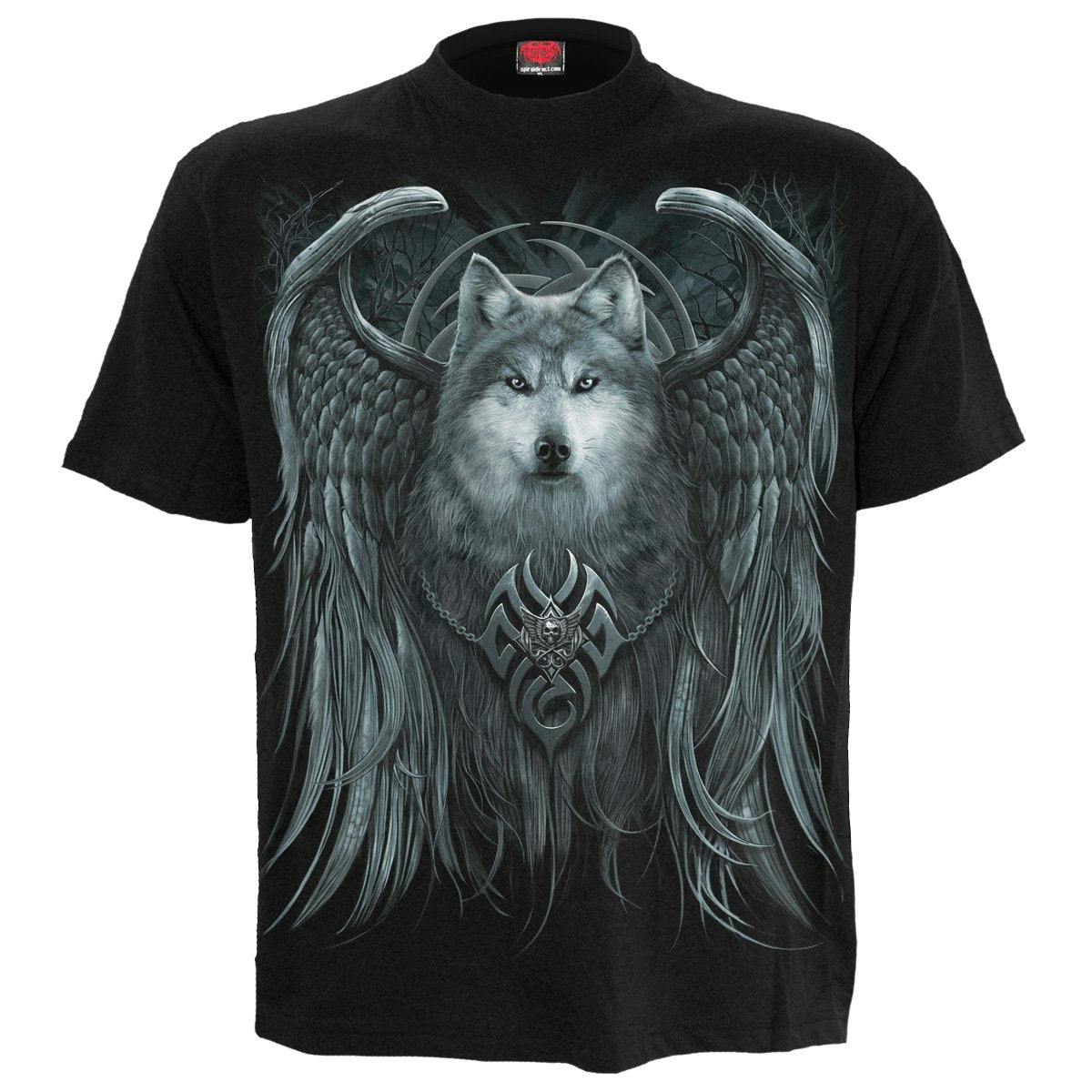 Spiral Direct Black Wolf Spirit - T-Shirt - M - Digital