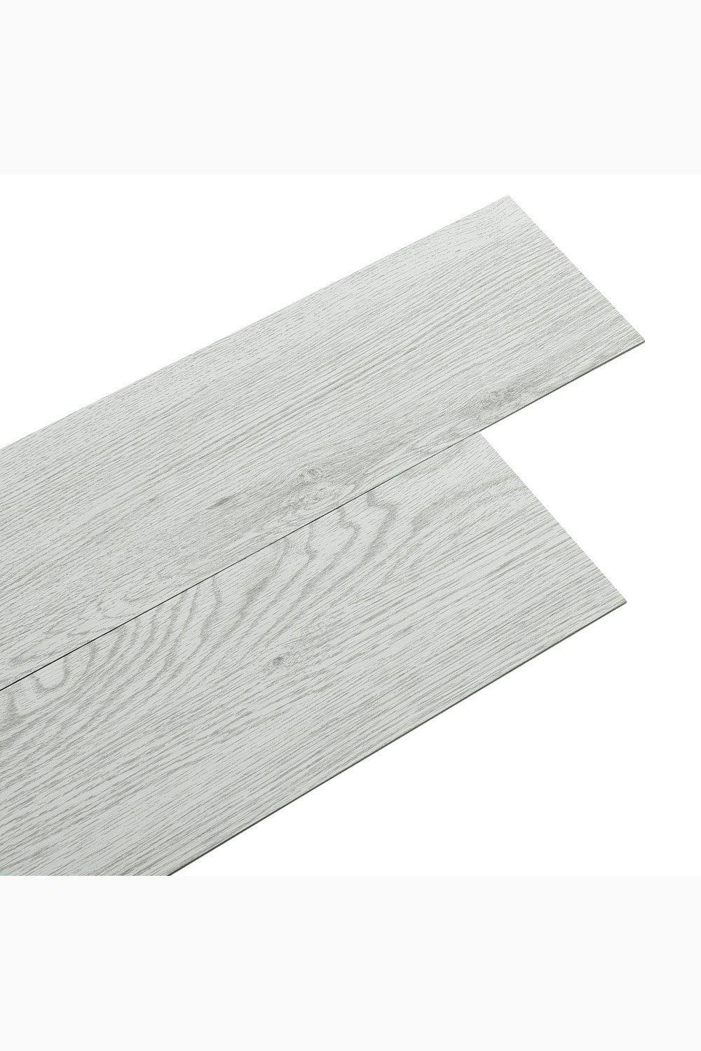 Rackhams Grey 36Pcs Pvc Wooden Self-Adhesive Laminate Flooring Planks
