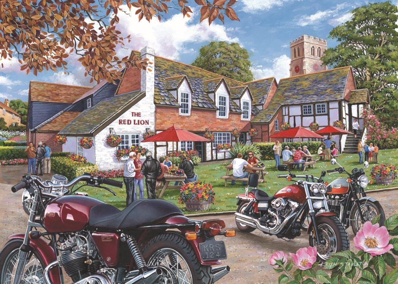 The House of Puzzles - Jigsaw Puzzle - Easy Riders - 1000 Piece - Image 3