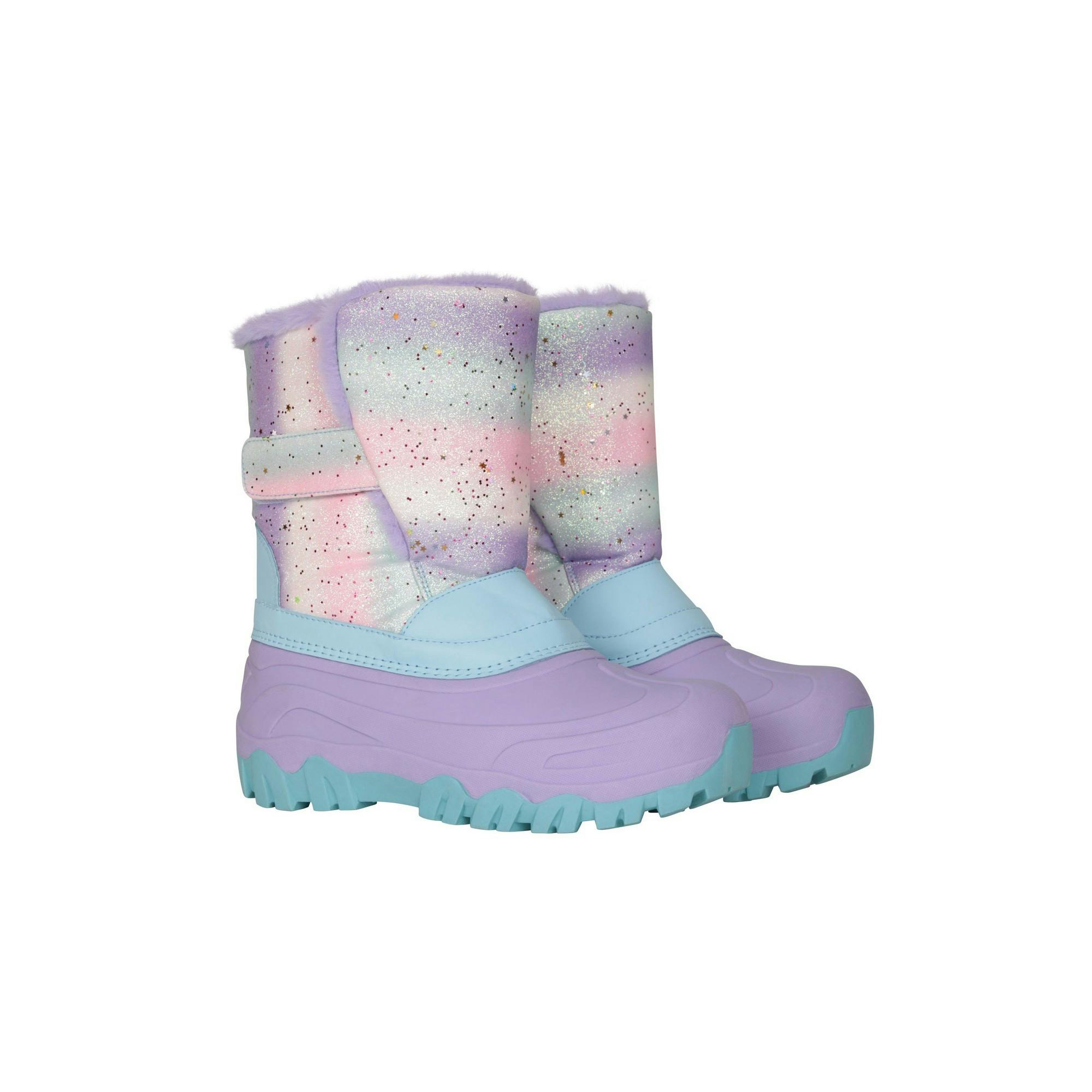 Mountain Warehouse Kids Snowball Snow Boots - Iridescent - 5 Uk - Iridescent