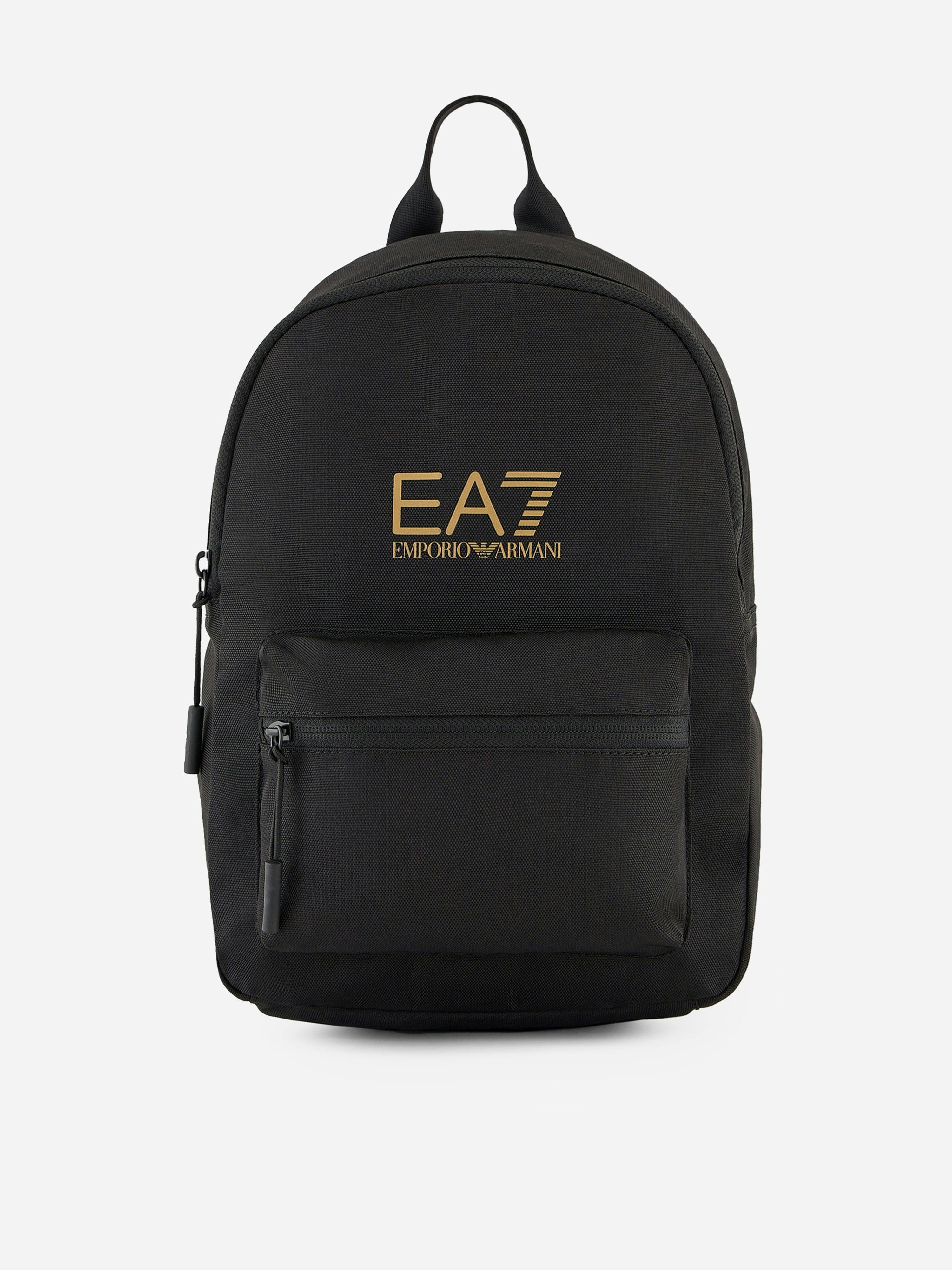 Emporio Armani Ea7 , School Bags, Unisex, Black, One Size, Train Core Backpack - Image 4
