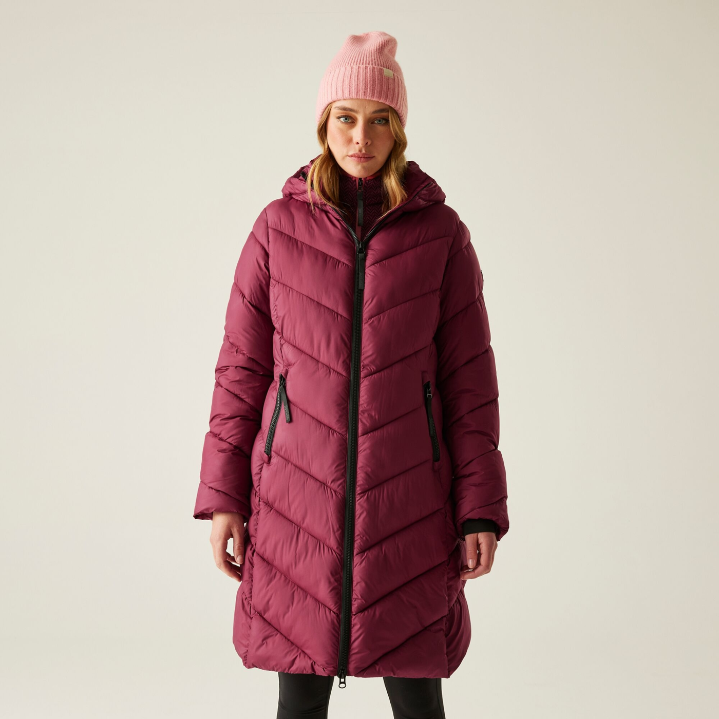 Regatta Women's Dark Anita Padded Jacket - Pimento - 14 Uk - Pimento