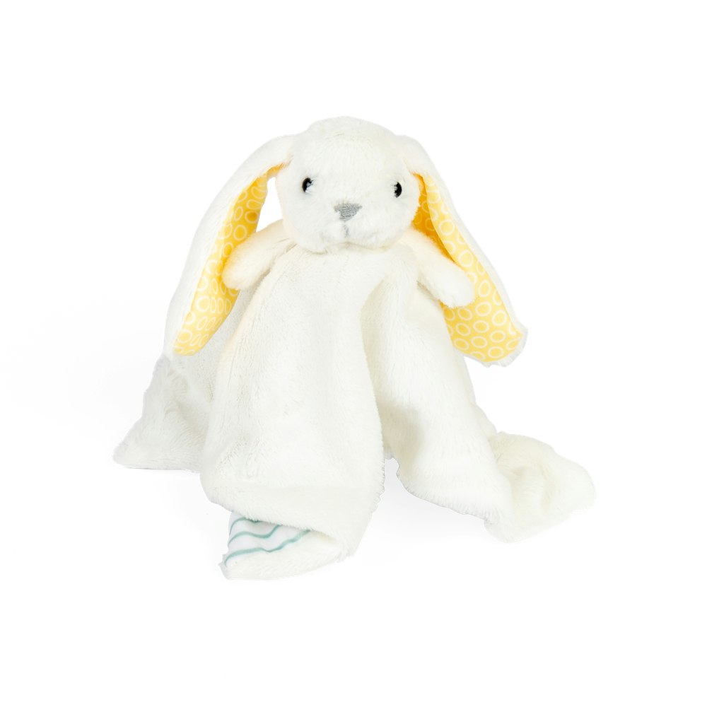 Bigjigs Toys Yellow Rabbit Plush Comforter