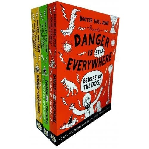 Penguin Docter Noel Zone 3 Book Set School Of Danger Beware Of The Dog Danger Is Everywhere
