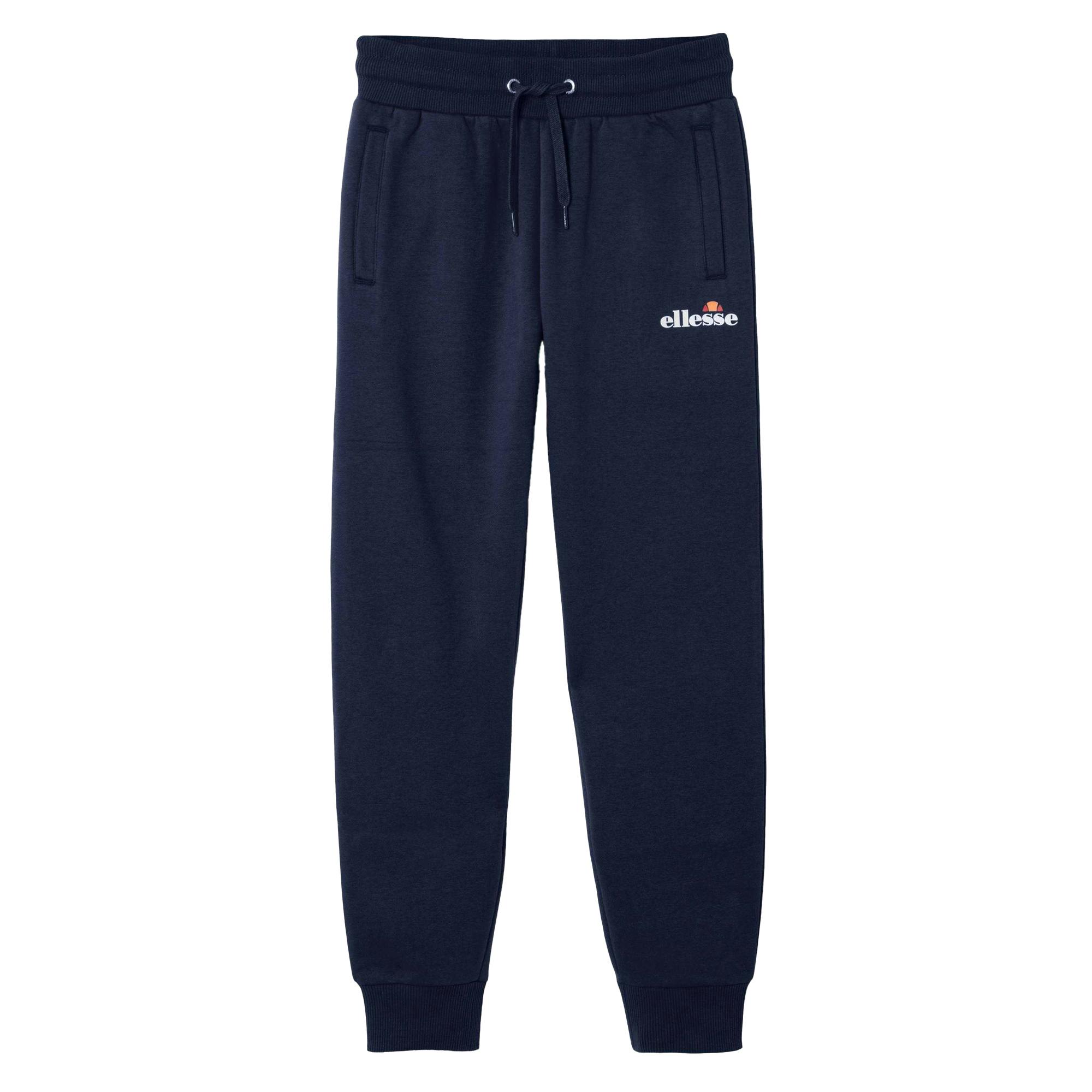 Ellesse Boys Stasere 2 Jogging Bottoms - Navy - 10-11 Years - Navy - 70% Cotton/30% Polyester