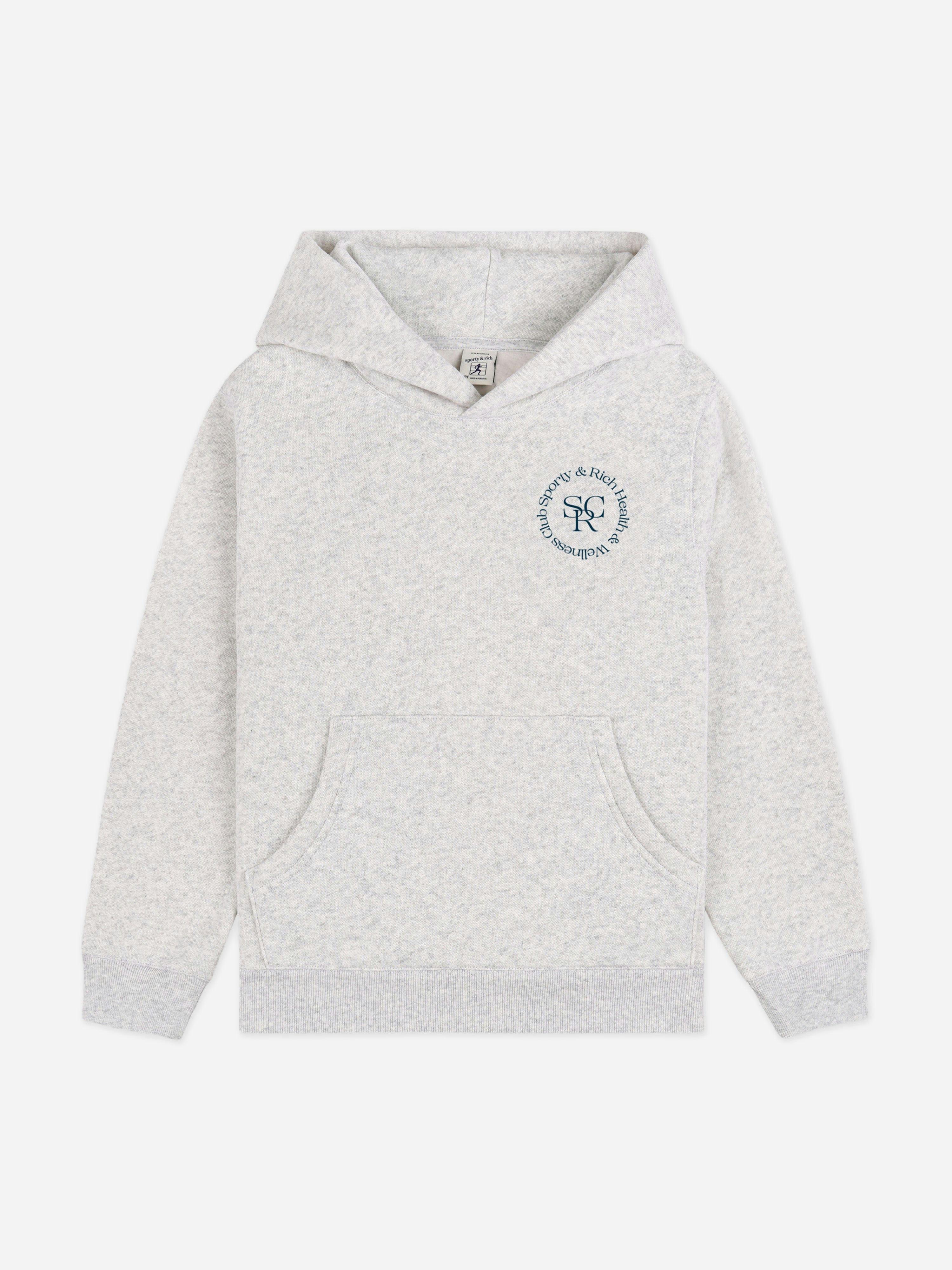 Sporty & Rich Unisex Kids Grey Kids Srhwc Hoodie In - 4 - 6 Yrs