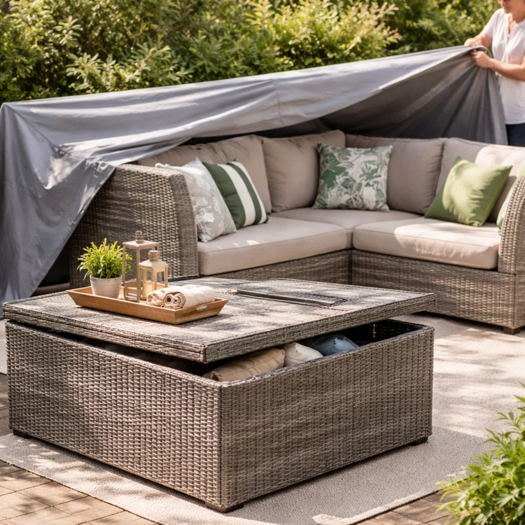 Comfort, cushions and practical details