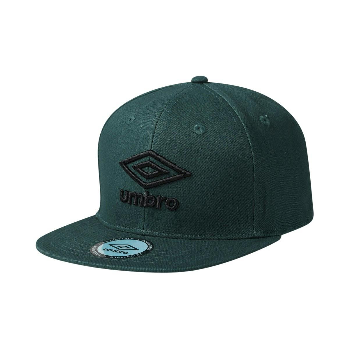 Umbro Flat Snapback Baseball Cap - June Bug - June Bug - One Size