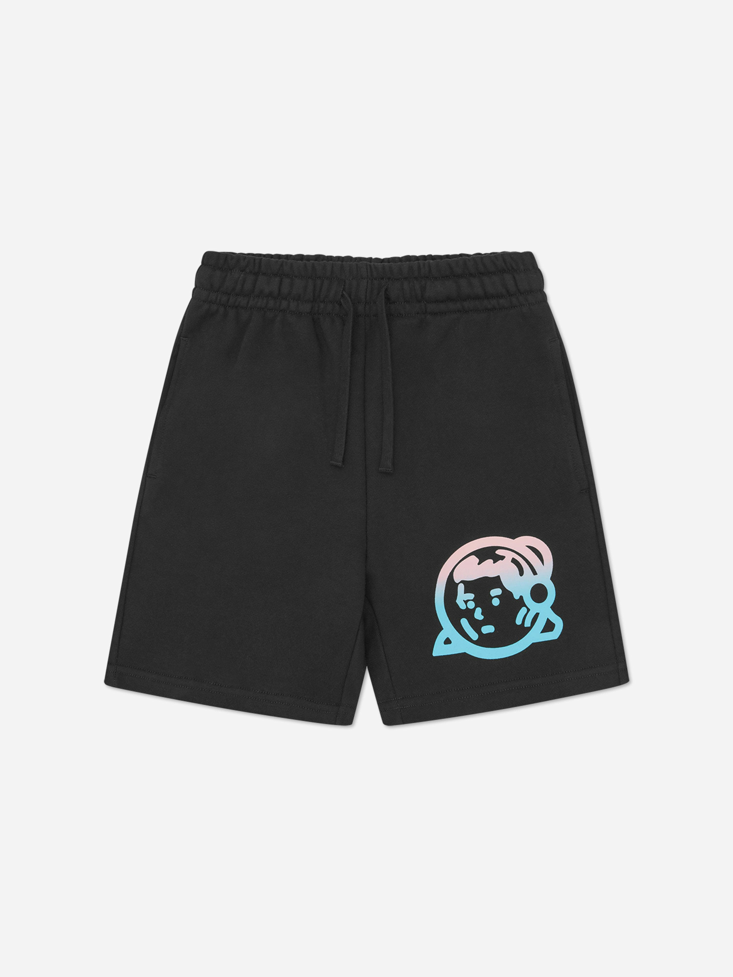 Billionaire Boys Club Boys Black Billionaire Club Gradient Logo Shorts In - 8 Yrs