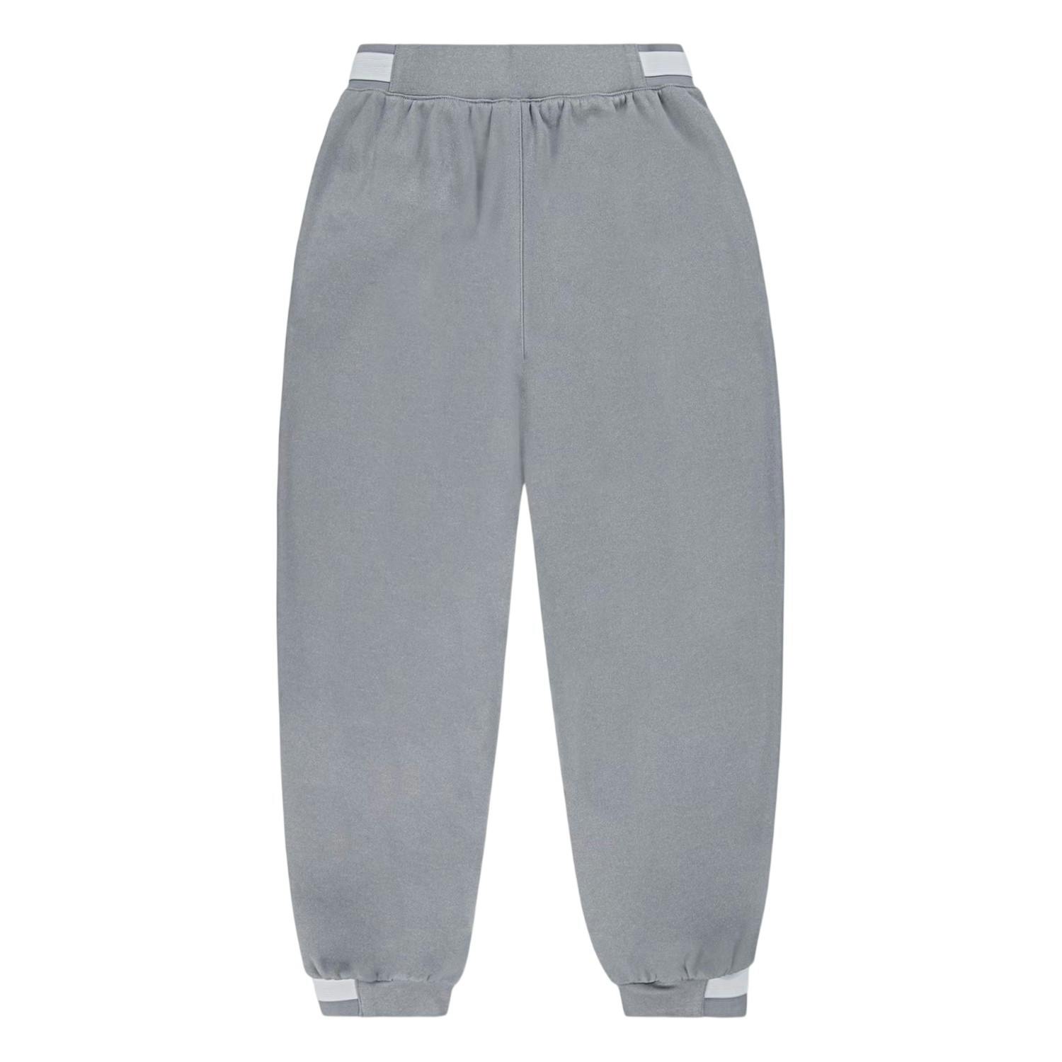 Nike Grey Childrens/Kids Air Jordan Fleece Logo Slim Joggers - 9-10 Years - 100% Polyester