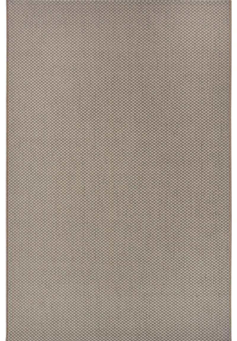 Rackhams Beige Indoor-Outdoor Plain Rug Vanti – Flatwoven - 63X120 Cm