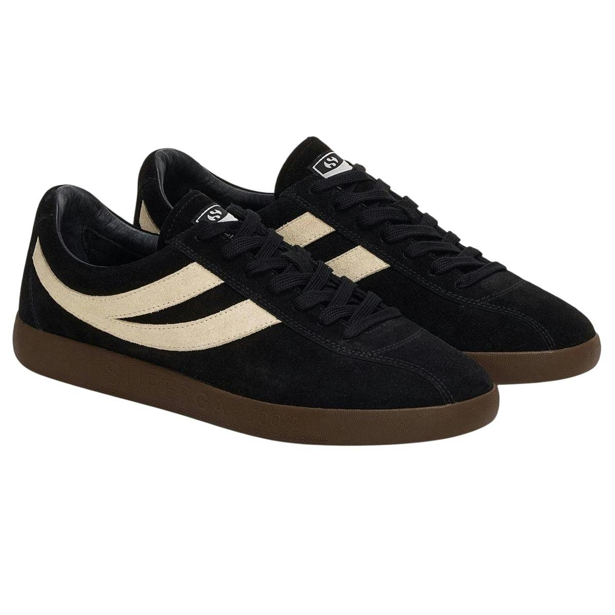 Superga Unisex Black/White/Brown Adult 1960 Capri Suede Trainers - / Mastice/ - 5 Uk - / Mastice/ - 100% Mixed