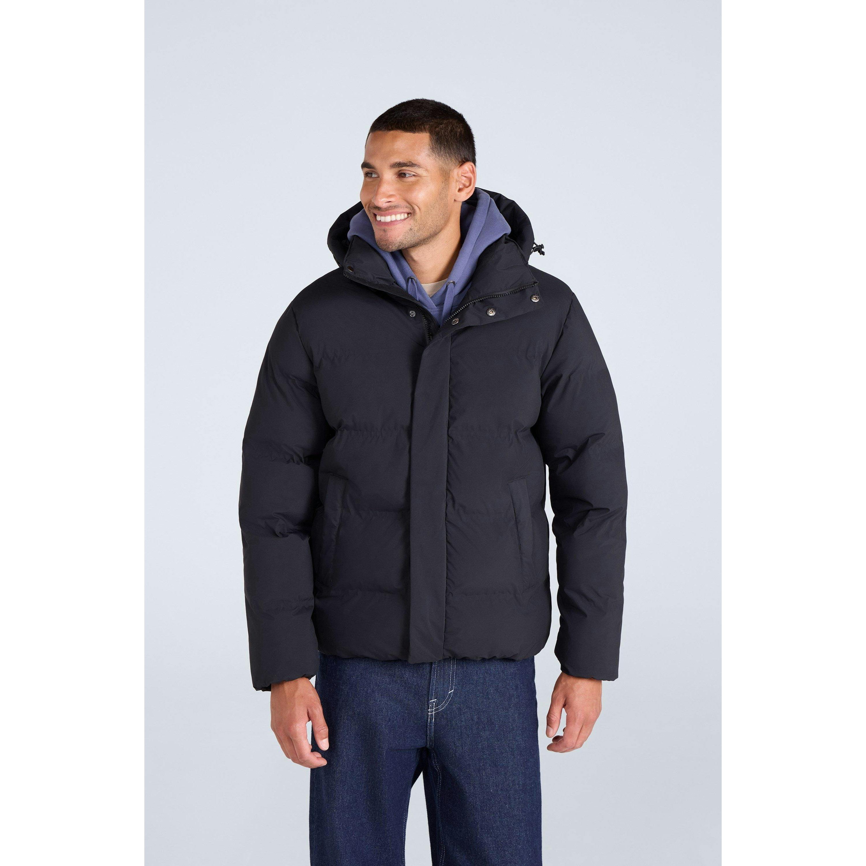 Animal Men's Black Nimbus Padded Jacket - Xl - 100% Polyester