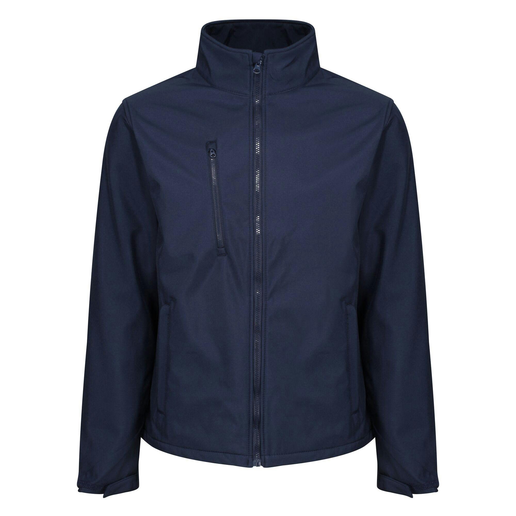 Regatta Men's Professional 3 Layer Soft Shell Jacket - Navy - M - Navy - 100% Polyester