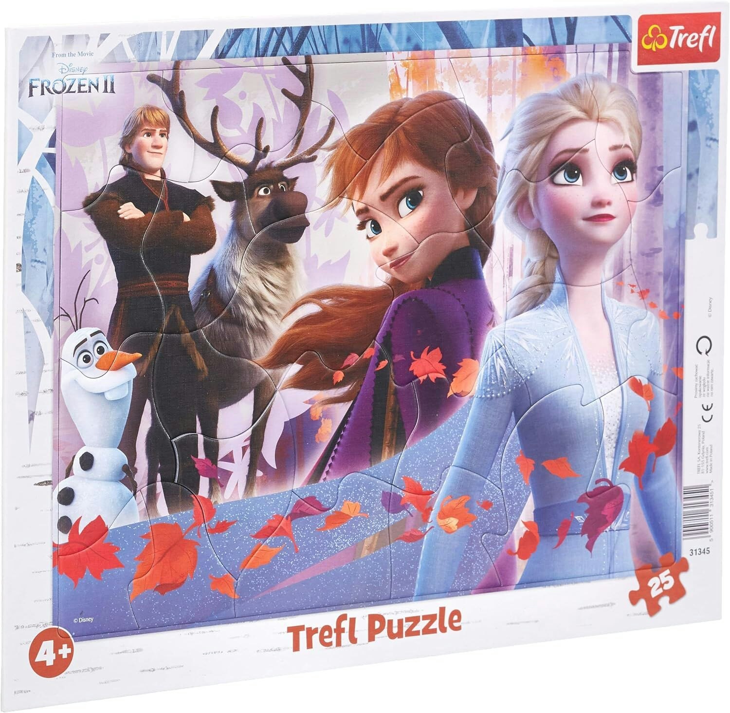Trefl Disney Frozen 2 Adventures In The Frozen Puzzle - 25 Pieces