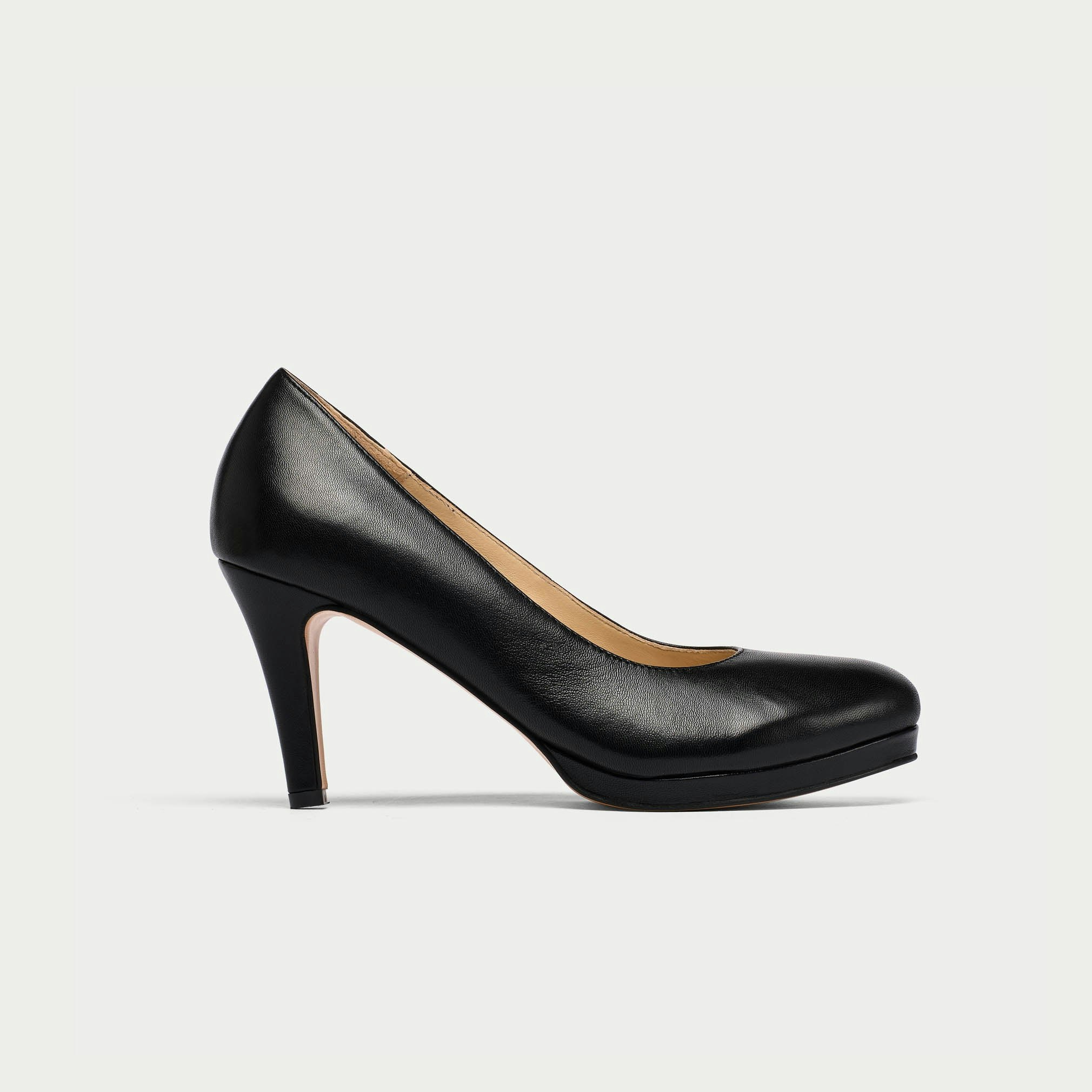 Calla Women's Black Sophia - Leather Courts - Eu 38