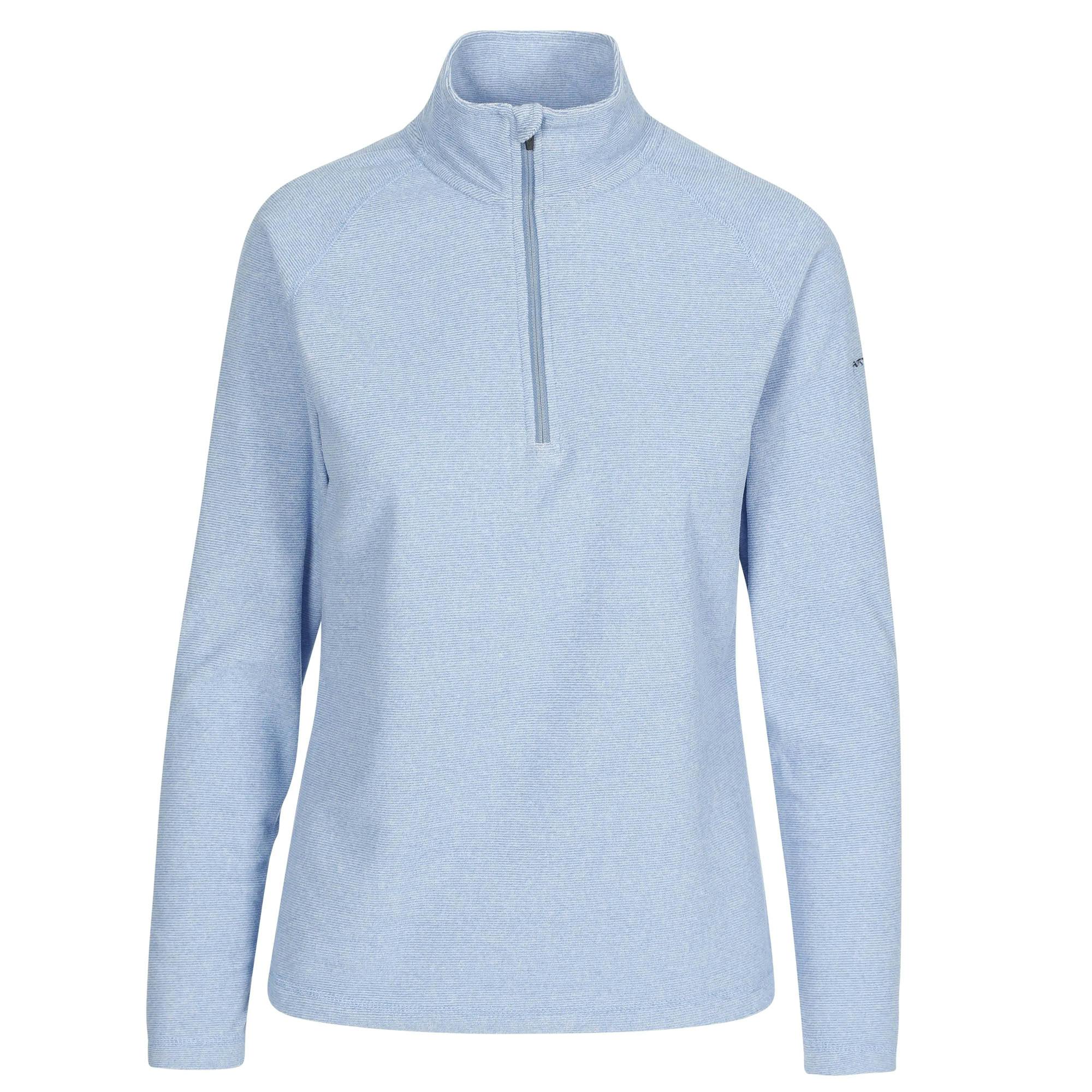 Trespass Women's Blue Meadows Fleece - Denim - Xxl - Denim - 100% Polyester