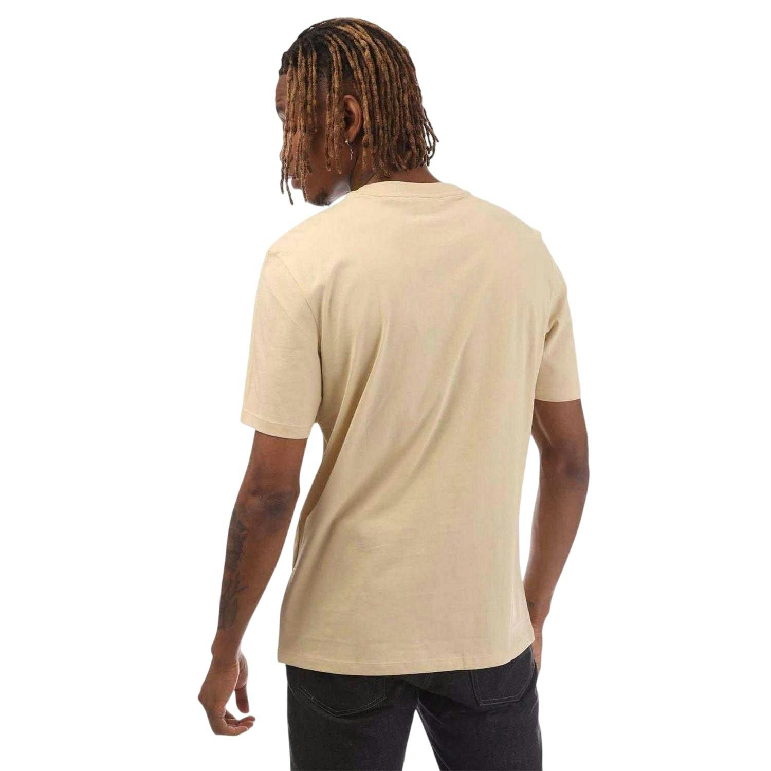 Hugo Men's Beige Dero222 Regular T-Shirt - Xxl - 100% Cotton