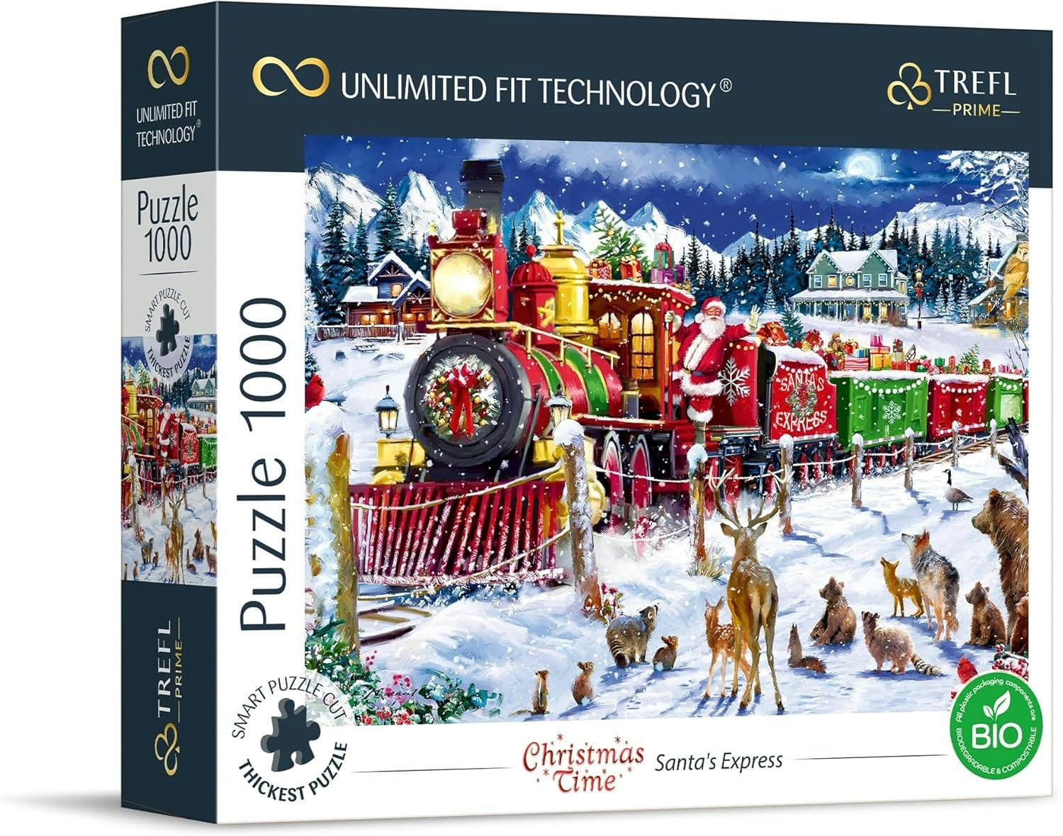 Trefl Santa's Express Puzzles 1000 Piece Puzzle