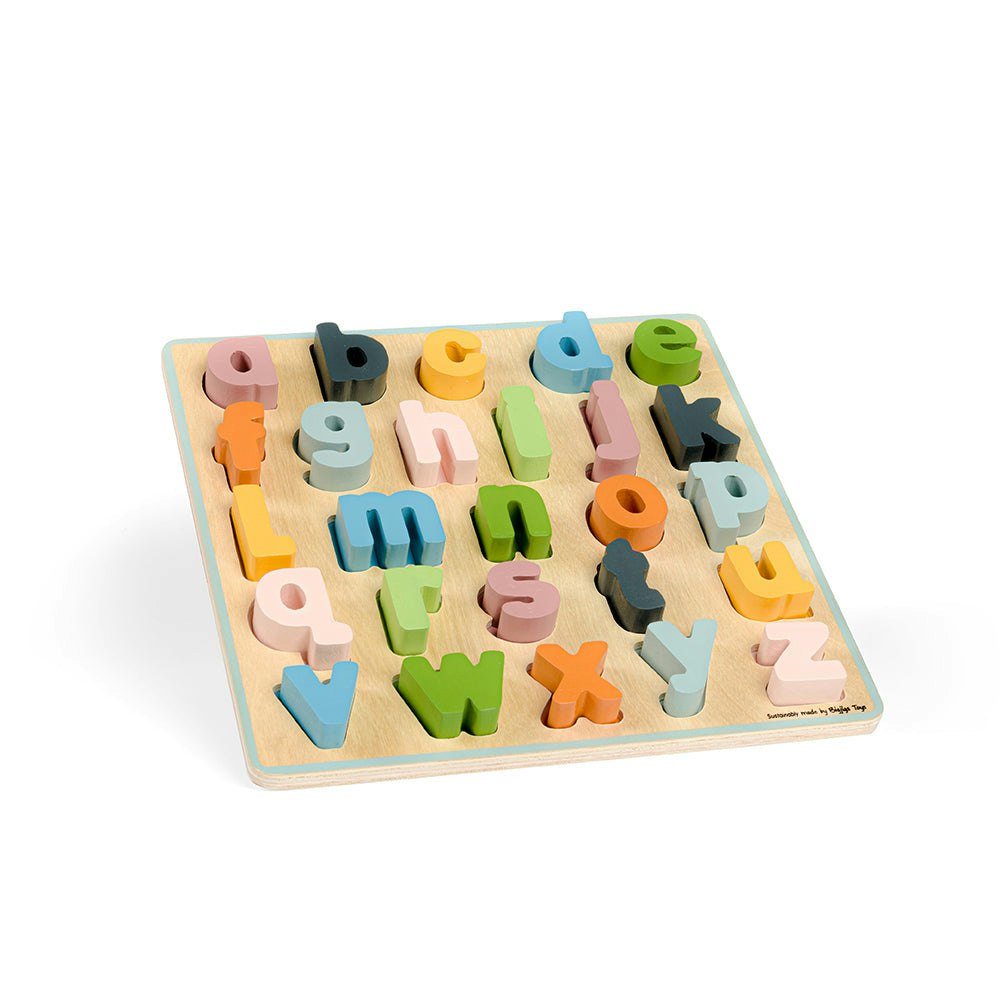 Bigjigs Toys Wooden Lowercase Abc Puzzle