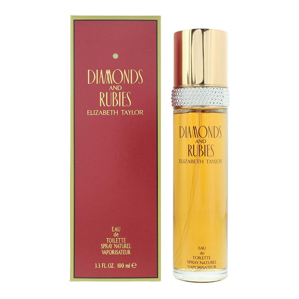 Elizabeth Taylor Green/Amber Diamonds And Rubies Eau De Toilette 100Ml