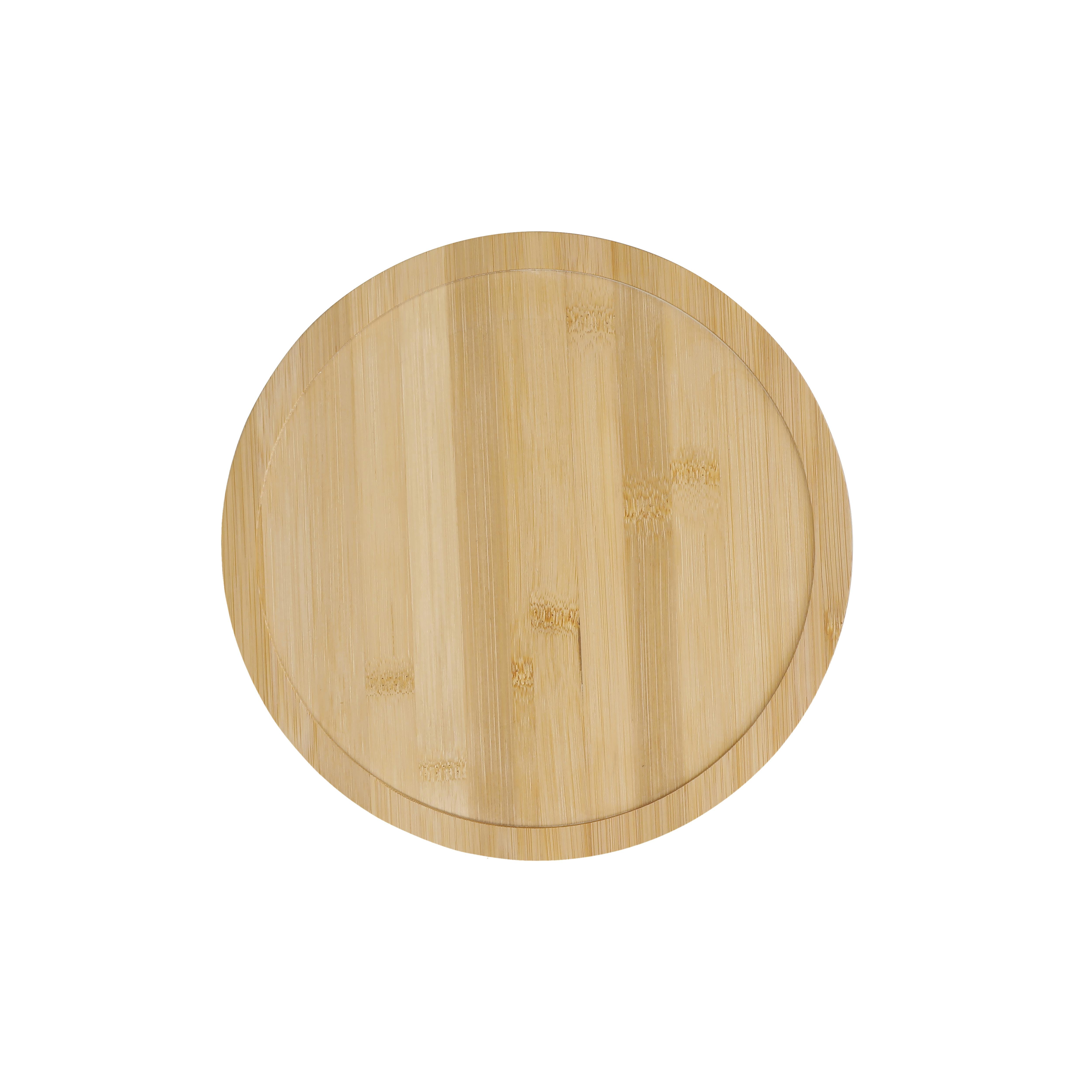 Rackhams Basics Wooden Lazy Susan Turntable - Wood - Bamboo