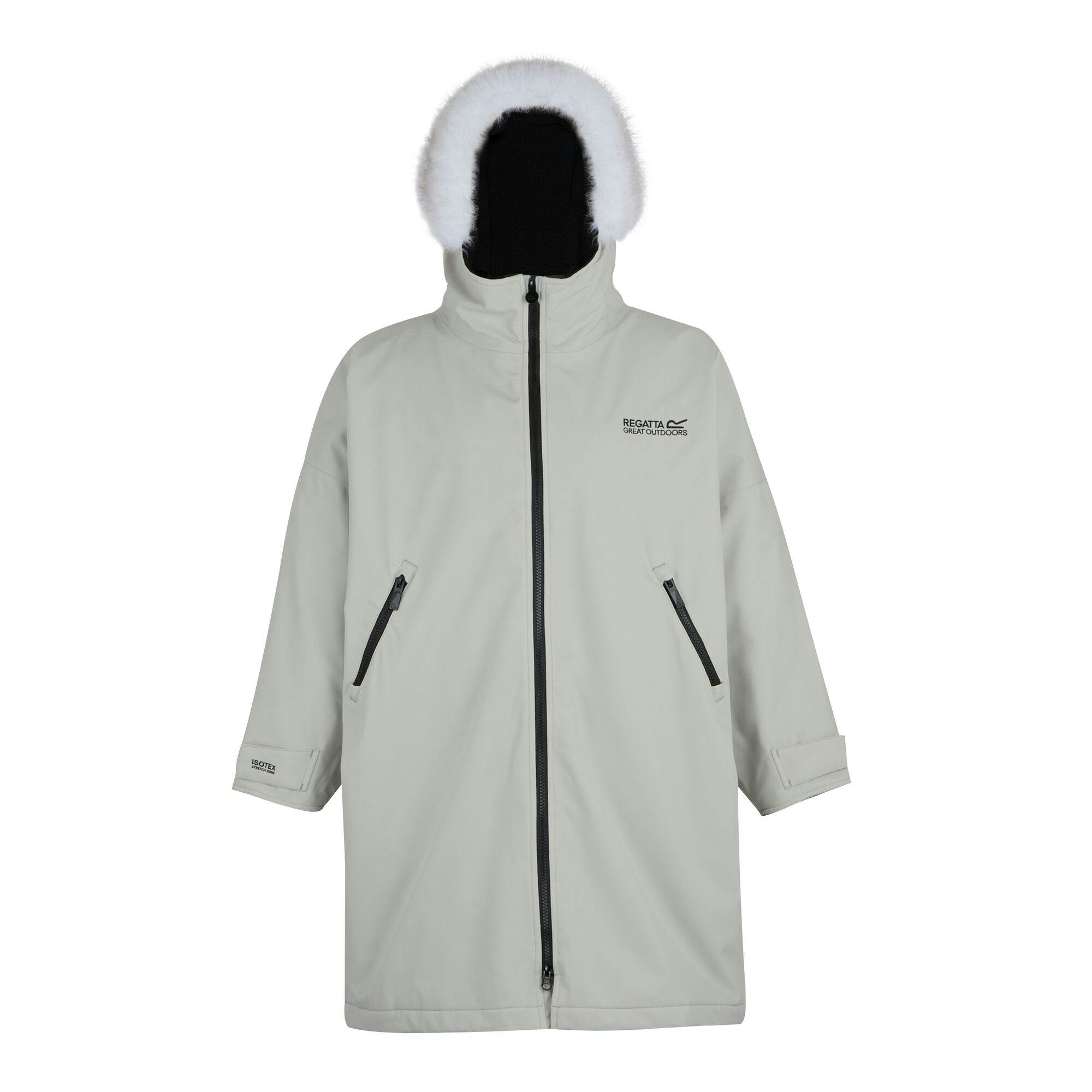 Regatta Girls Waterproof Robe - Moonstruck - Moonstruck - 5-9 Years - 100% Recycled Polyester
