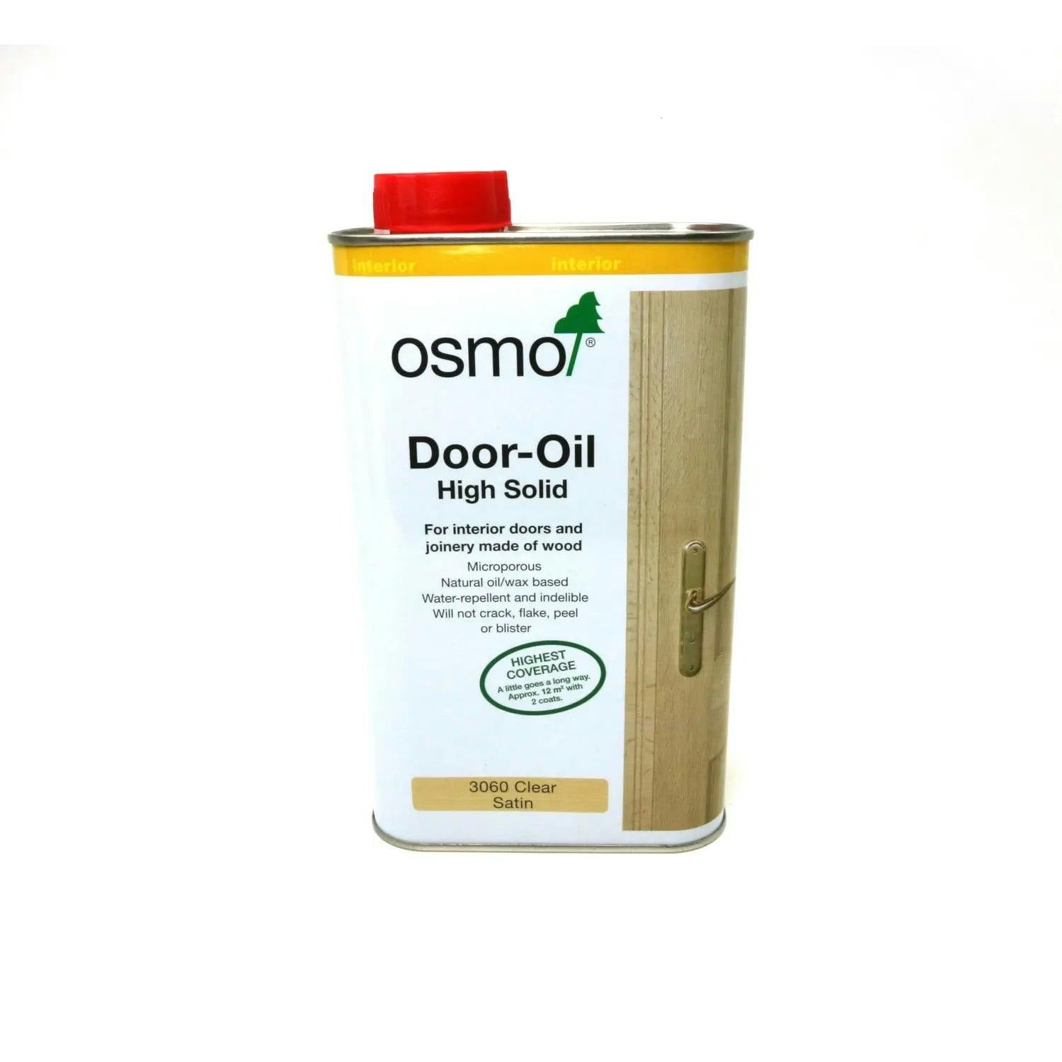 Osmo Grain Door Oil - 3060 Clear Satin - 3060 Clear Satin - Image 7