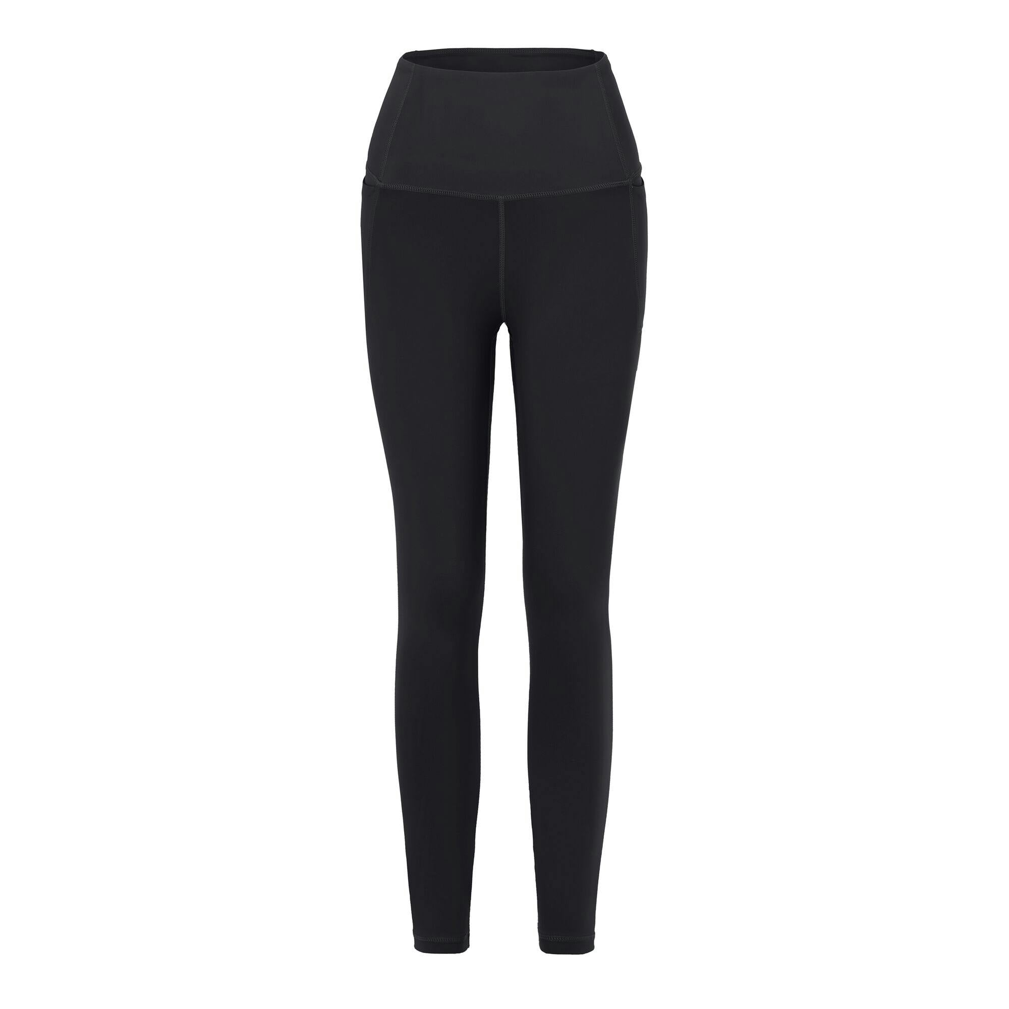 Dare 2B Women's Black Refresh Leggings - 20 Uk - 80% Recycled Polyester/20% Elastane