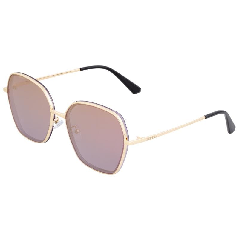 Bertha Gold/Purple Emilia Polarized Sunglasses