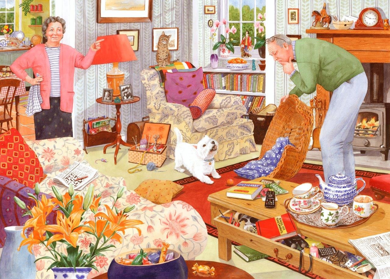 The House Of Puzzles Where Are My Glasses - 1000 Piece Jigsaw Puzzle