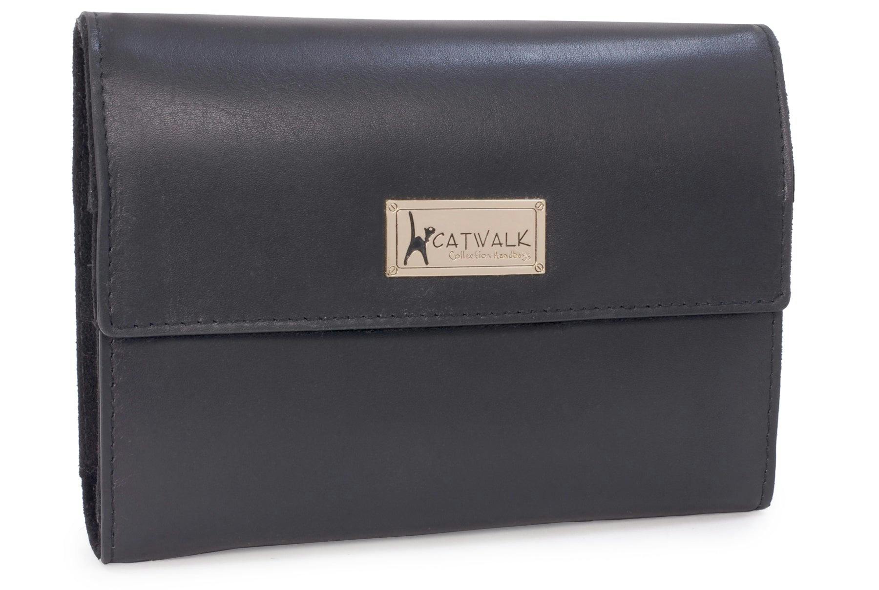 Catwalk Collection Handbags Black Chanelle - Jewellery Roll