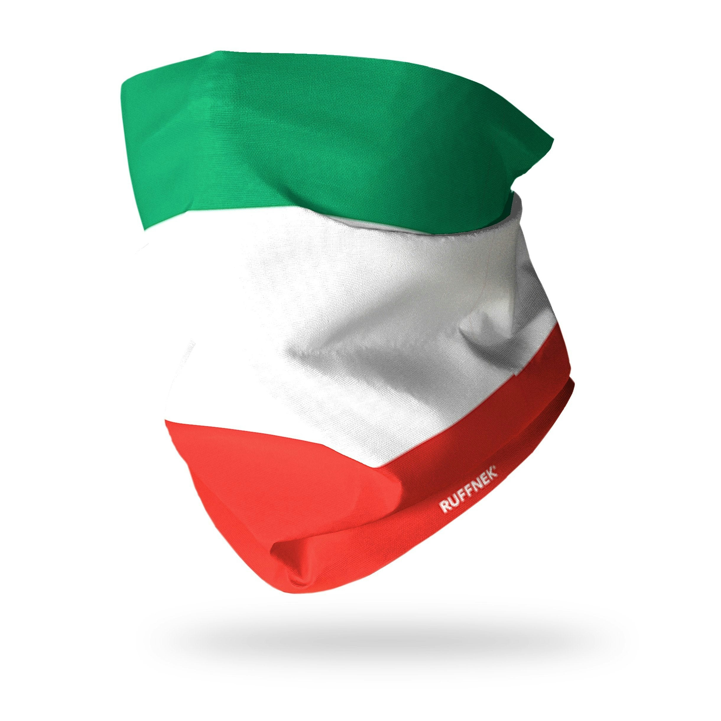Ruffnek Green/White/Red Flag Of Italy Multi Scarf