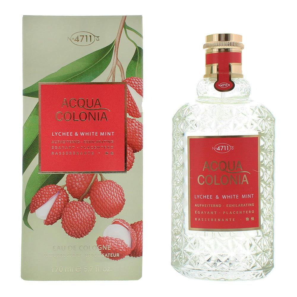4711 White Acqua Colonia Lychee Mint Eau De Cologne 170Ml