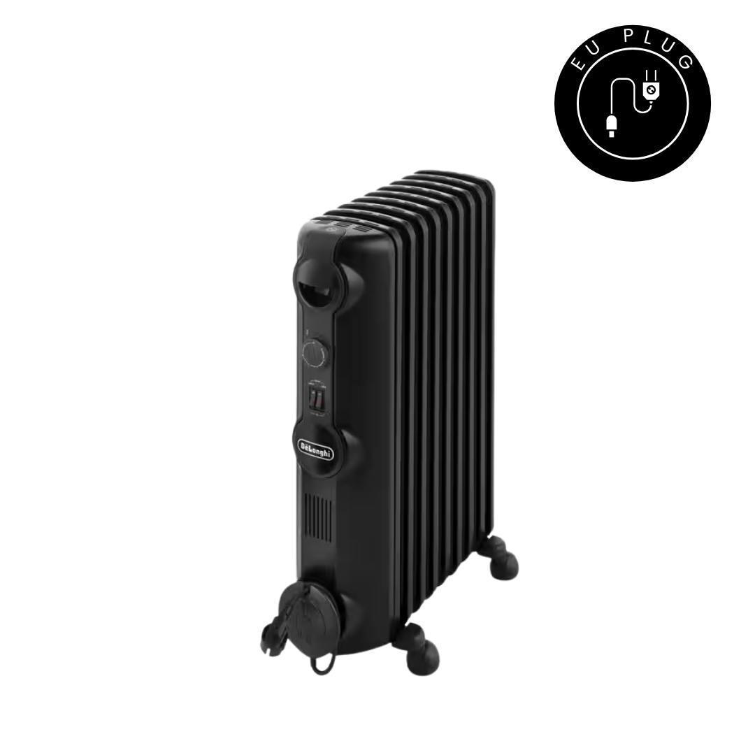 De’longhi Black De'longhi 2Kw Oil Filled Radiator Eu Plug - 1 - Oil Filled Radiator