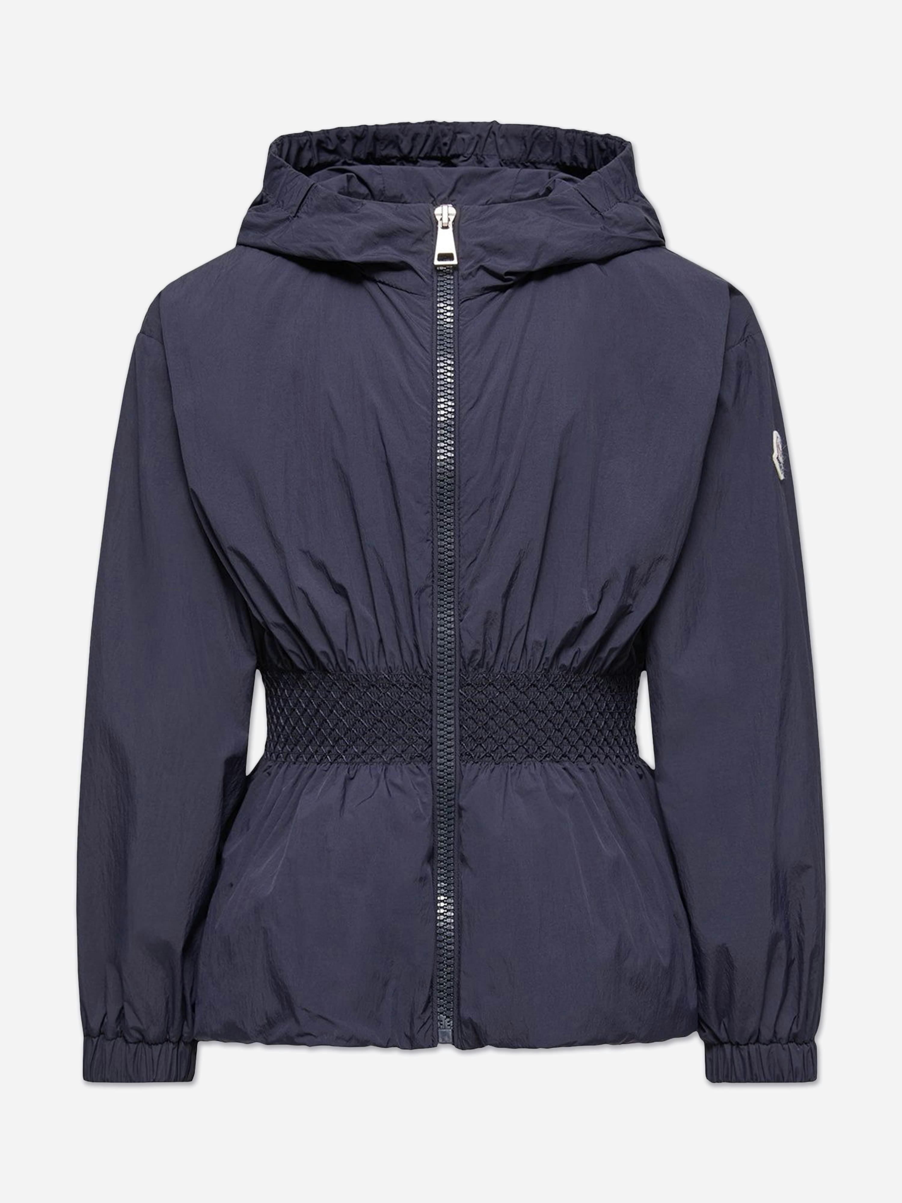 Moncler Enfant Girls Liriope Jacket In Navy - Navy - 10 Yrs