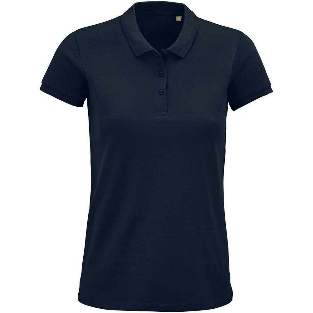 Sol's Women's Navy Planet Polo Shirt In | Size: 2XL - Image 2