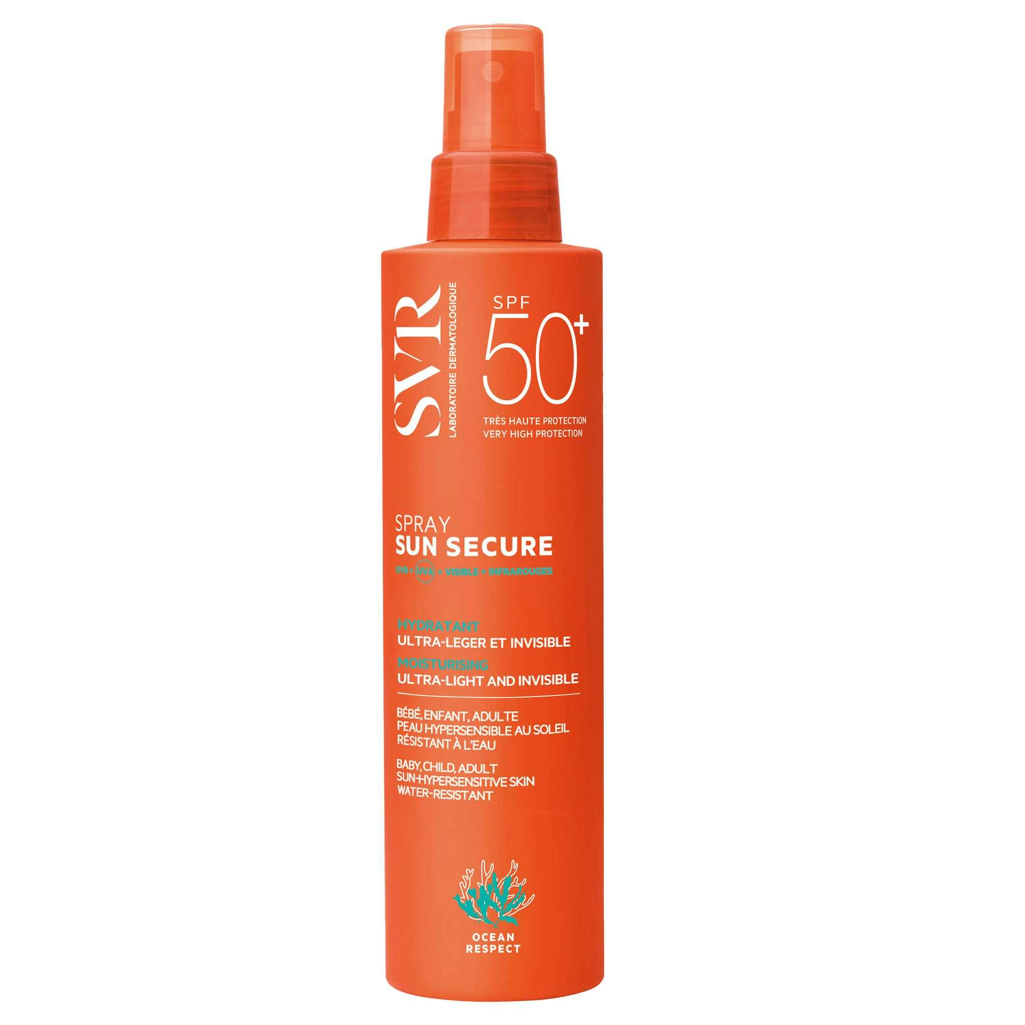 Svr Light Sun Secure Ultra- & Invisible Spray Spf50+